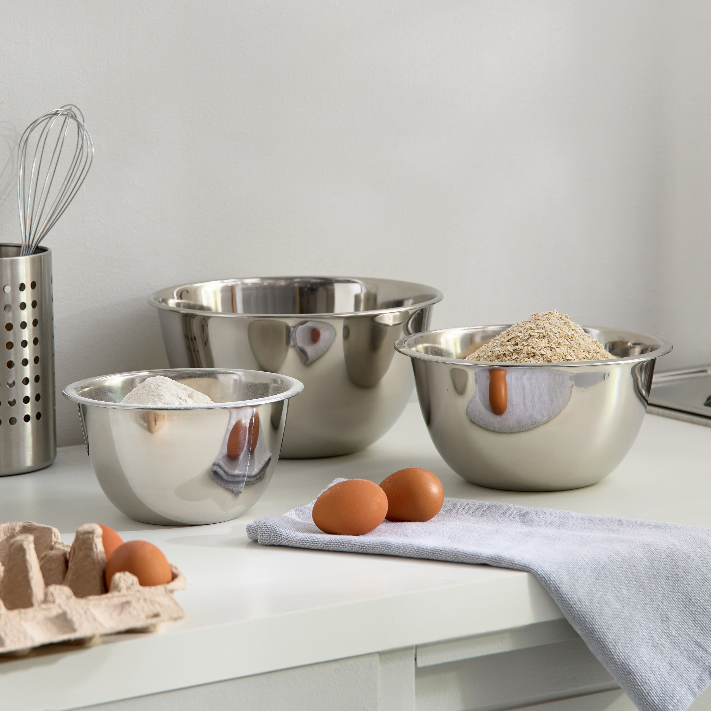 Premia 3-Piece Stainless Steel Mixing Bowl Set-hbxkitchen-bakeware-image-5