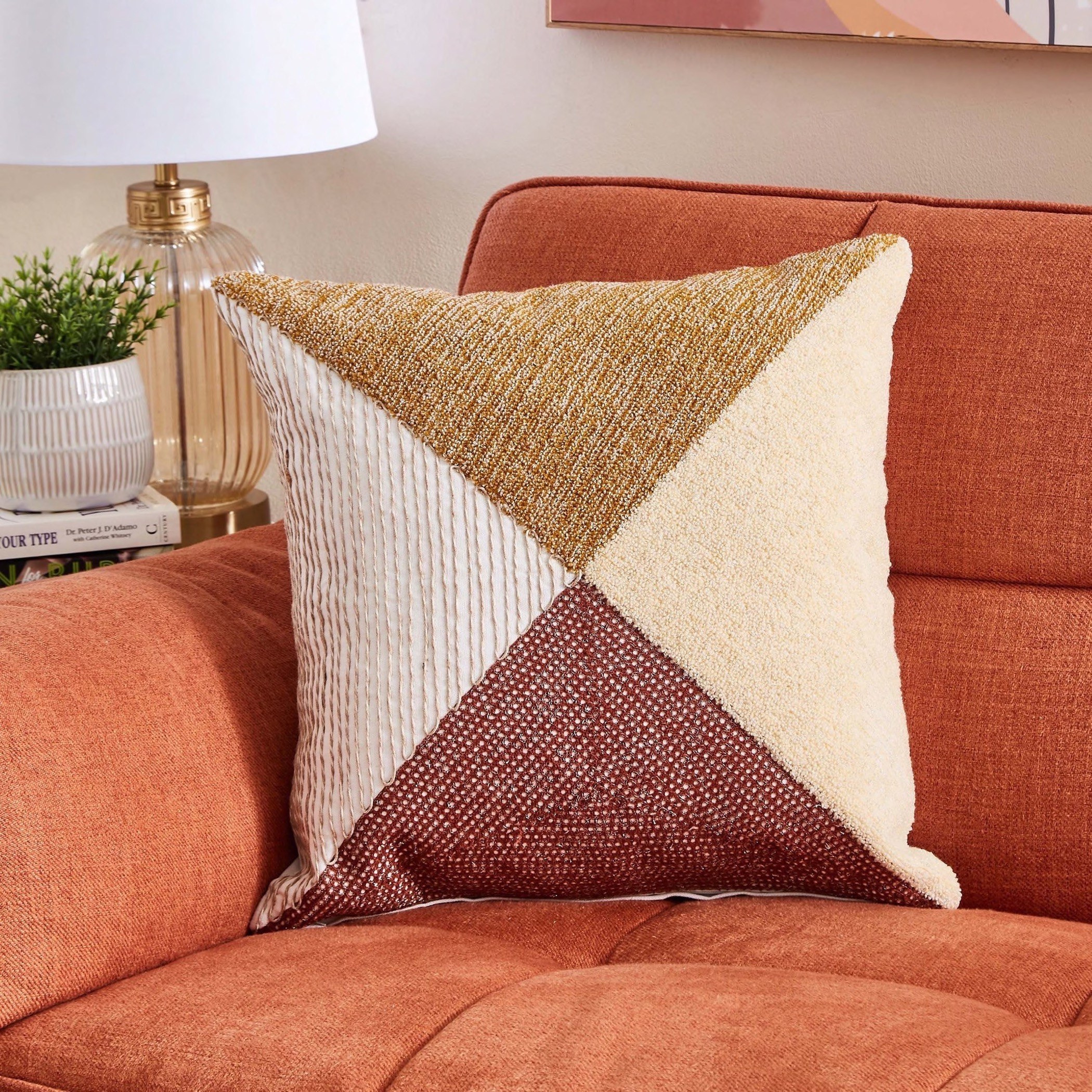 وسادة محشوة مطرزة من إلينا - 45x45 سم-hbxlivingroom-furnishings-cushionsandcovers-filledcushions-image-1