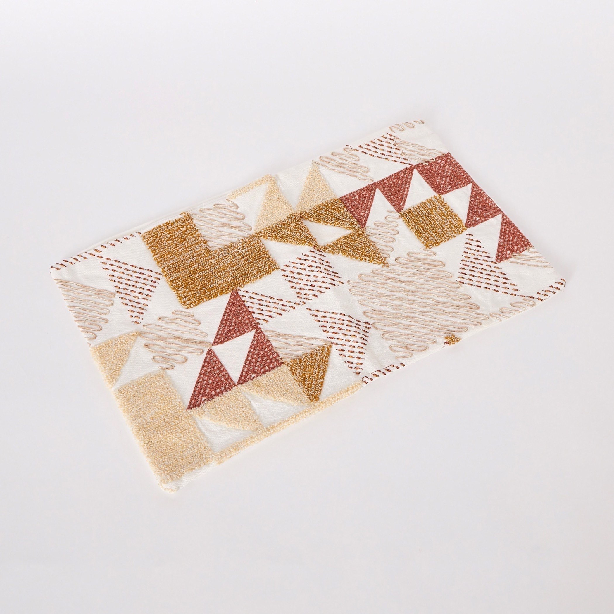 Elena Trio Embroidered Filled Cushion - 30x50 cm-hbxlivingroom-furnishings-cushionsandcovers-filledcushions-image-5