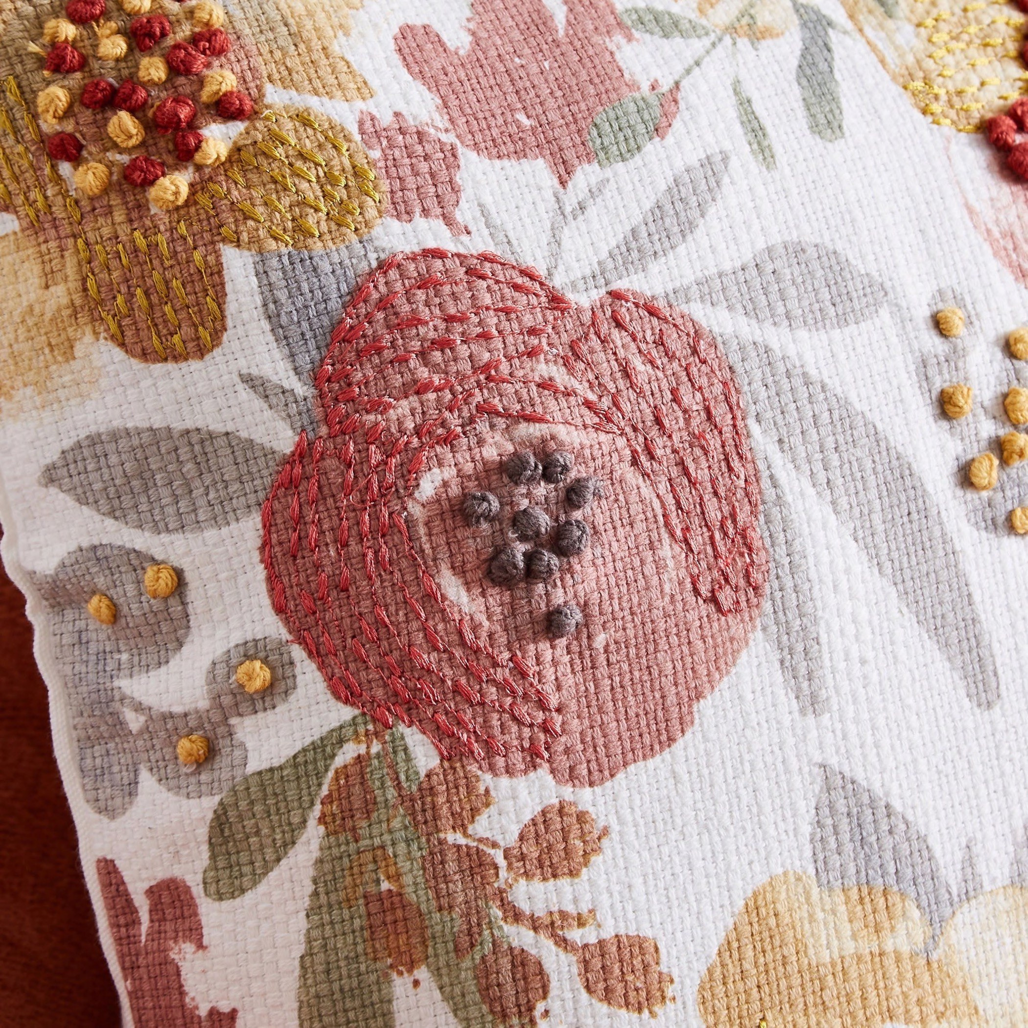 غطاء وسادة بطبعات مطرّزة من فلورينس - 45x45 سم-PROMO_HB_AE_B1G1_250925-image-2