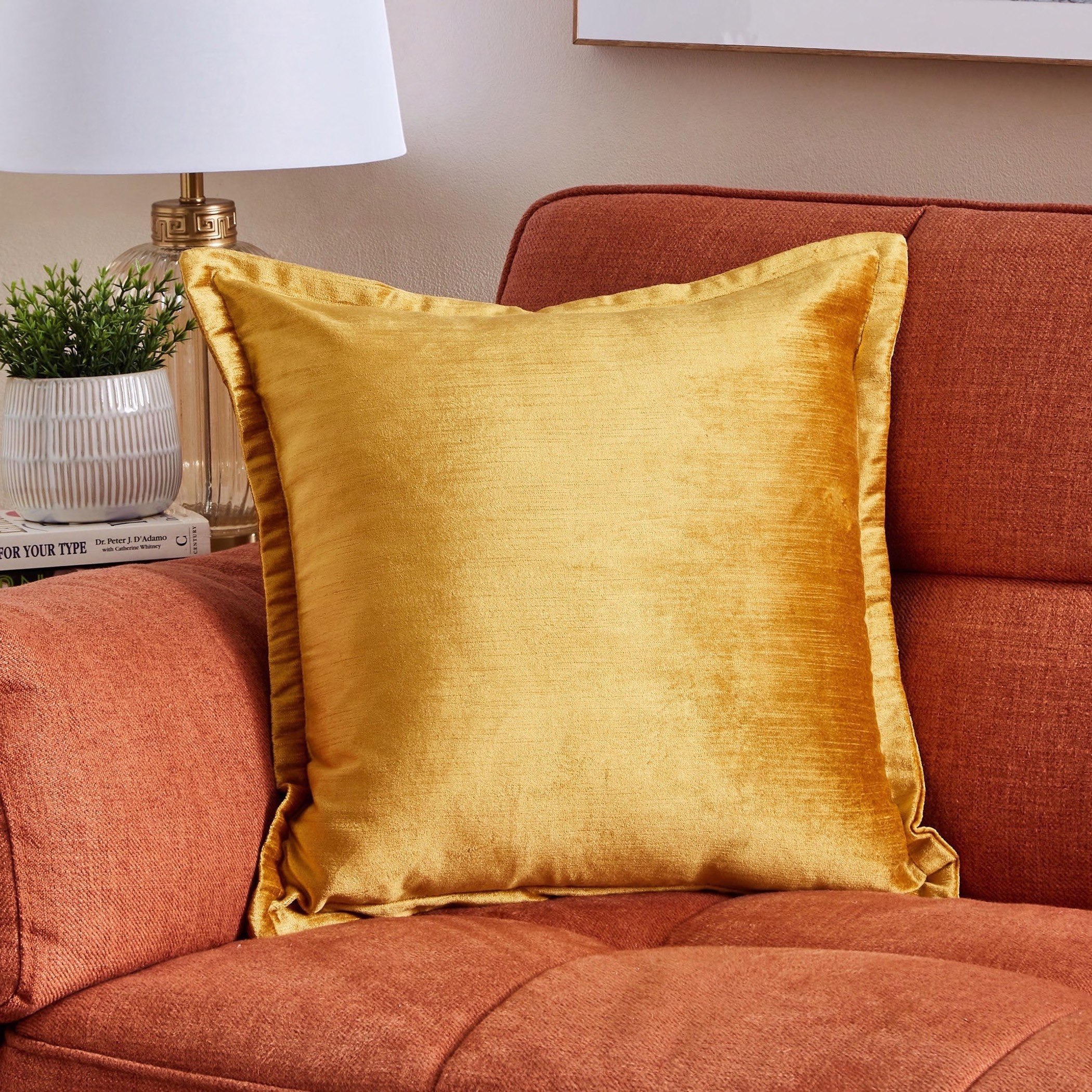 غطاء وسادة مخملي فيسكوز من جليز - 45x45 سم-hbxhomeware-cushionsandcovers-cushioncovers-image-1
