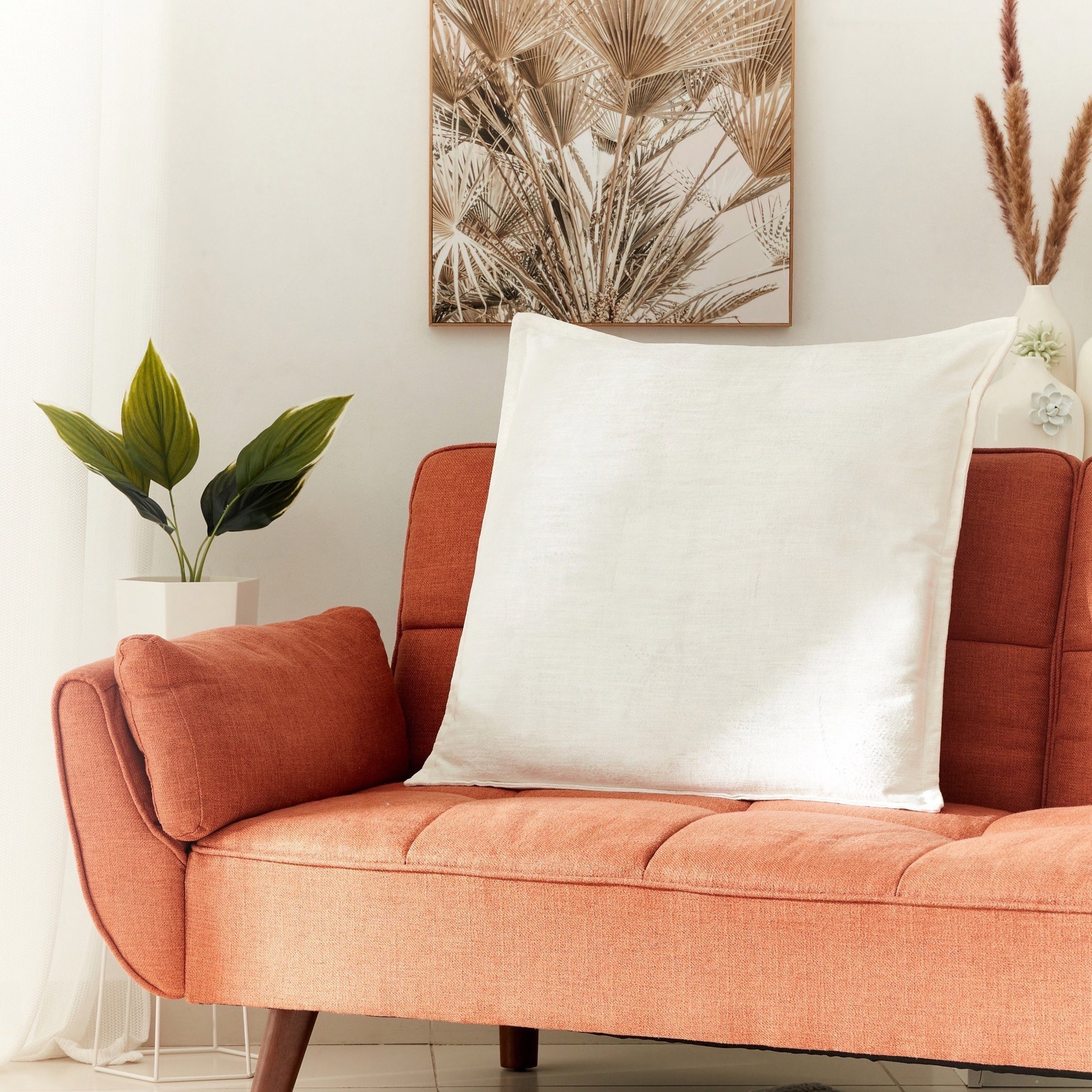 Glaze Viscose Velvet Cushion Cover - 65x65 cm-hbxhomeware-cushionsandcovers-cushioncovers-image-1