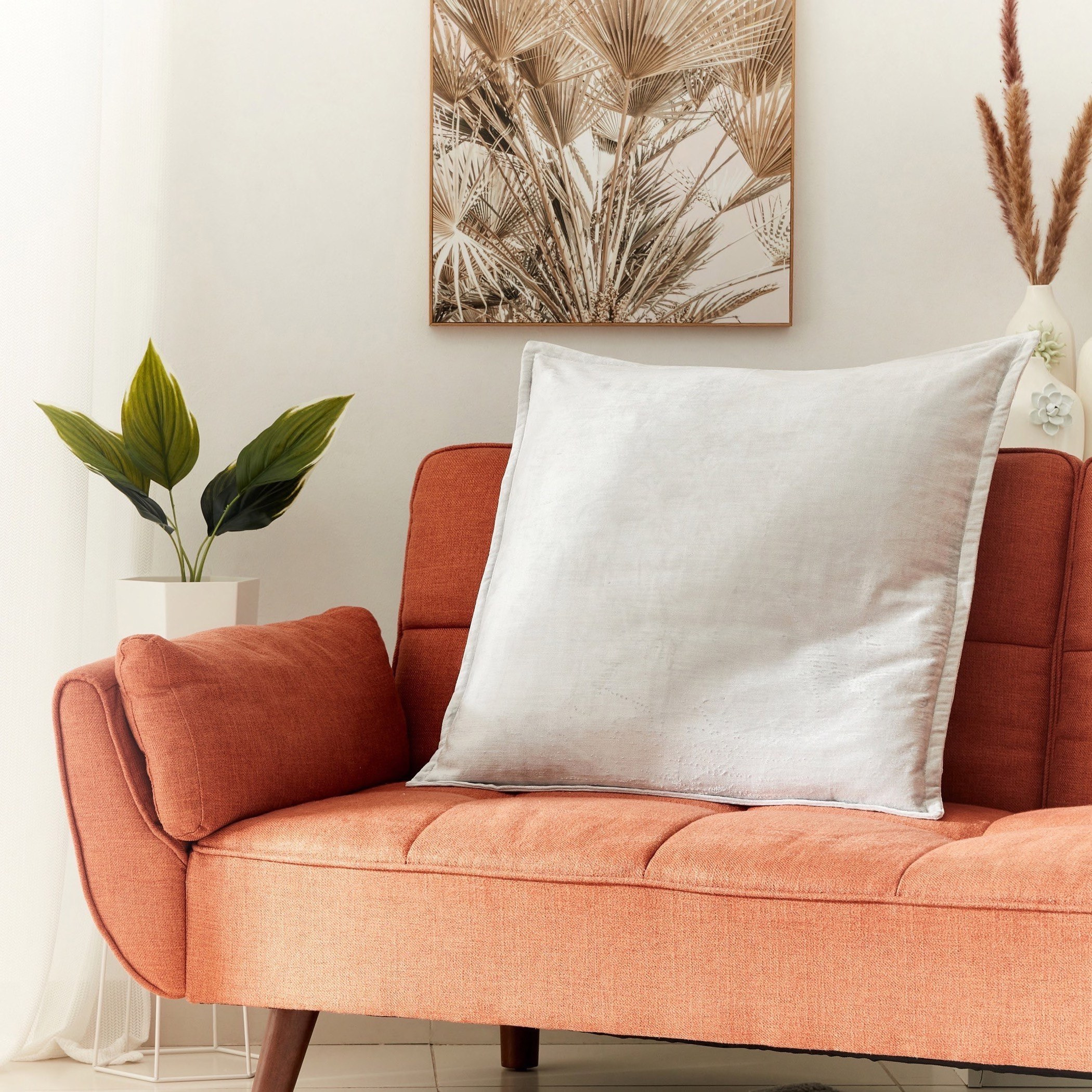 غطاء وسادة مخملي فيسكوز من جليز - 65x65 سم-hbxhomeware-cushionsandcovers-cushioncovers-image-1