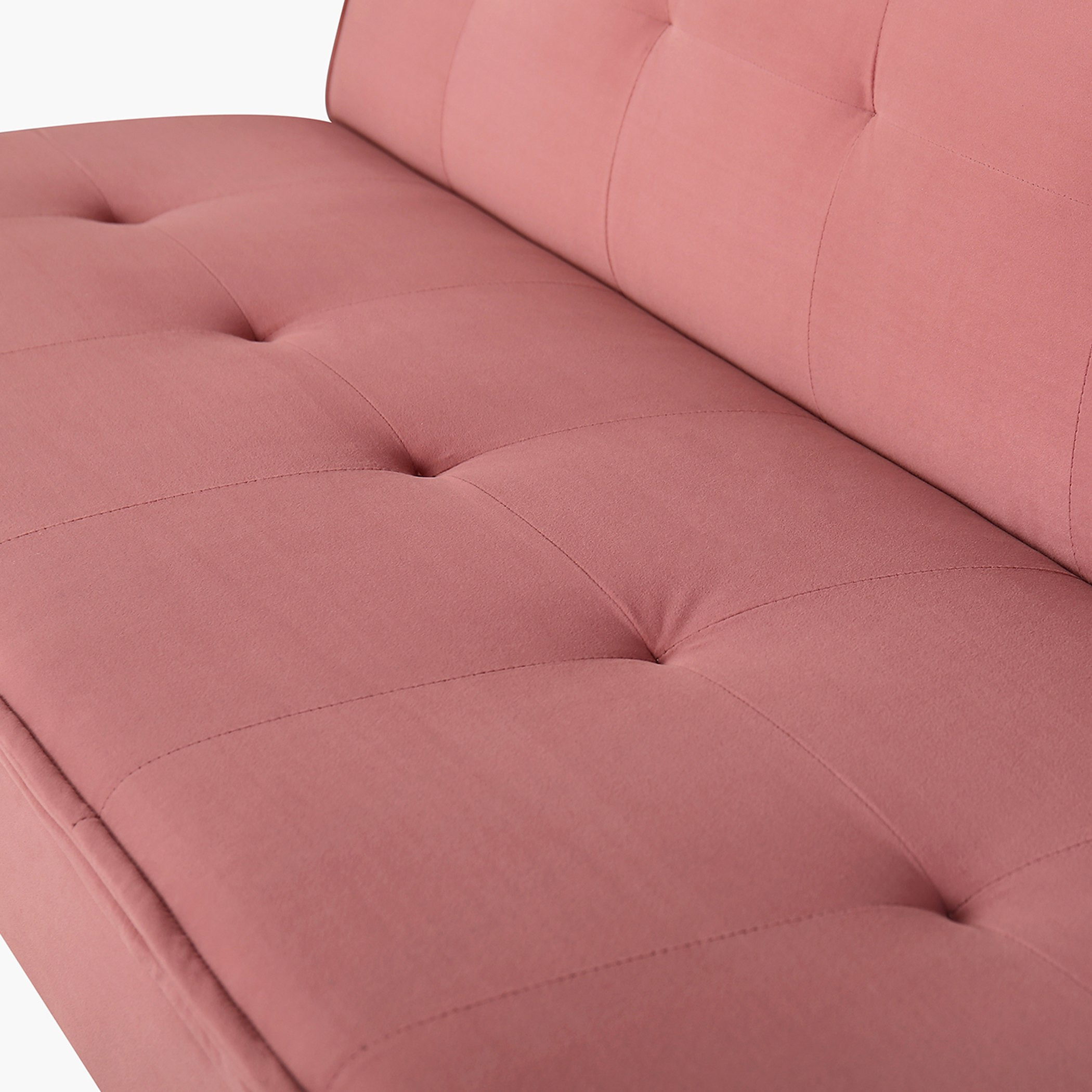 Blush pink deals sofa bed