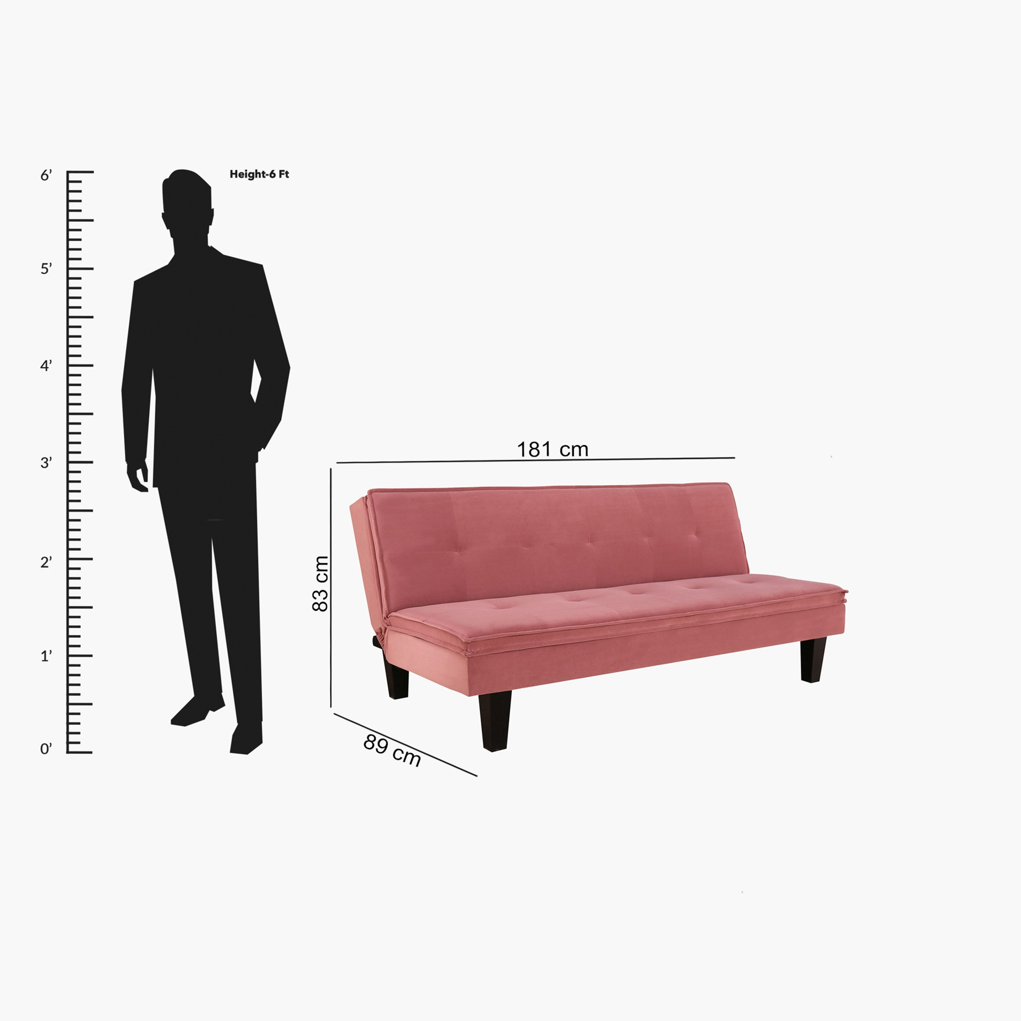 كنبة سرير مخملية بظهر قابل للتعديل من سيجنم-hbxlivingroom-sofasandarmchairs-sofas-image-12