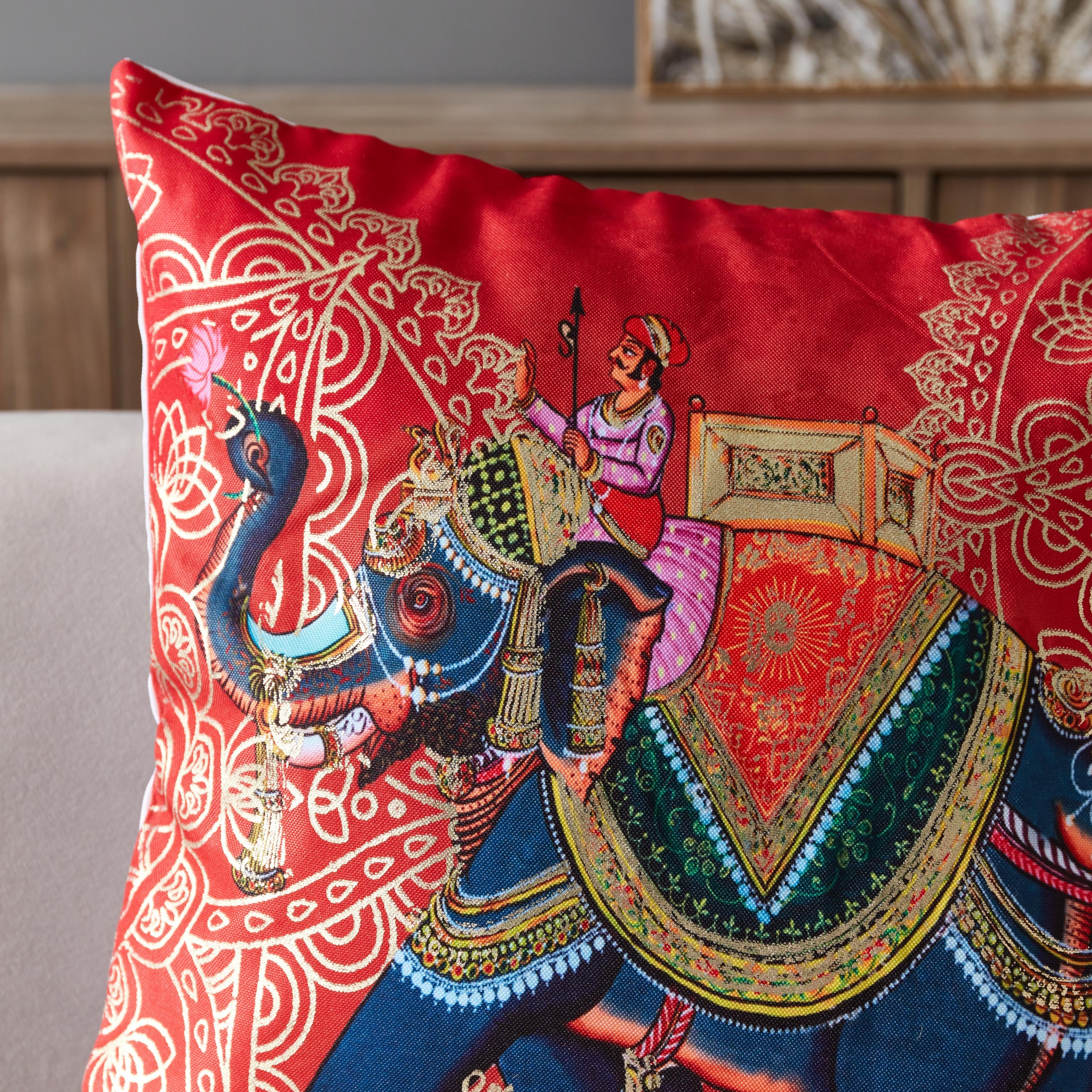 غطاء وسادة بطبعات فيل رقمية - 45x45 سم-PROMO_HB_AE_B1G1_250925-image-2