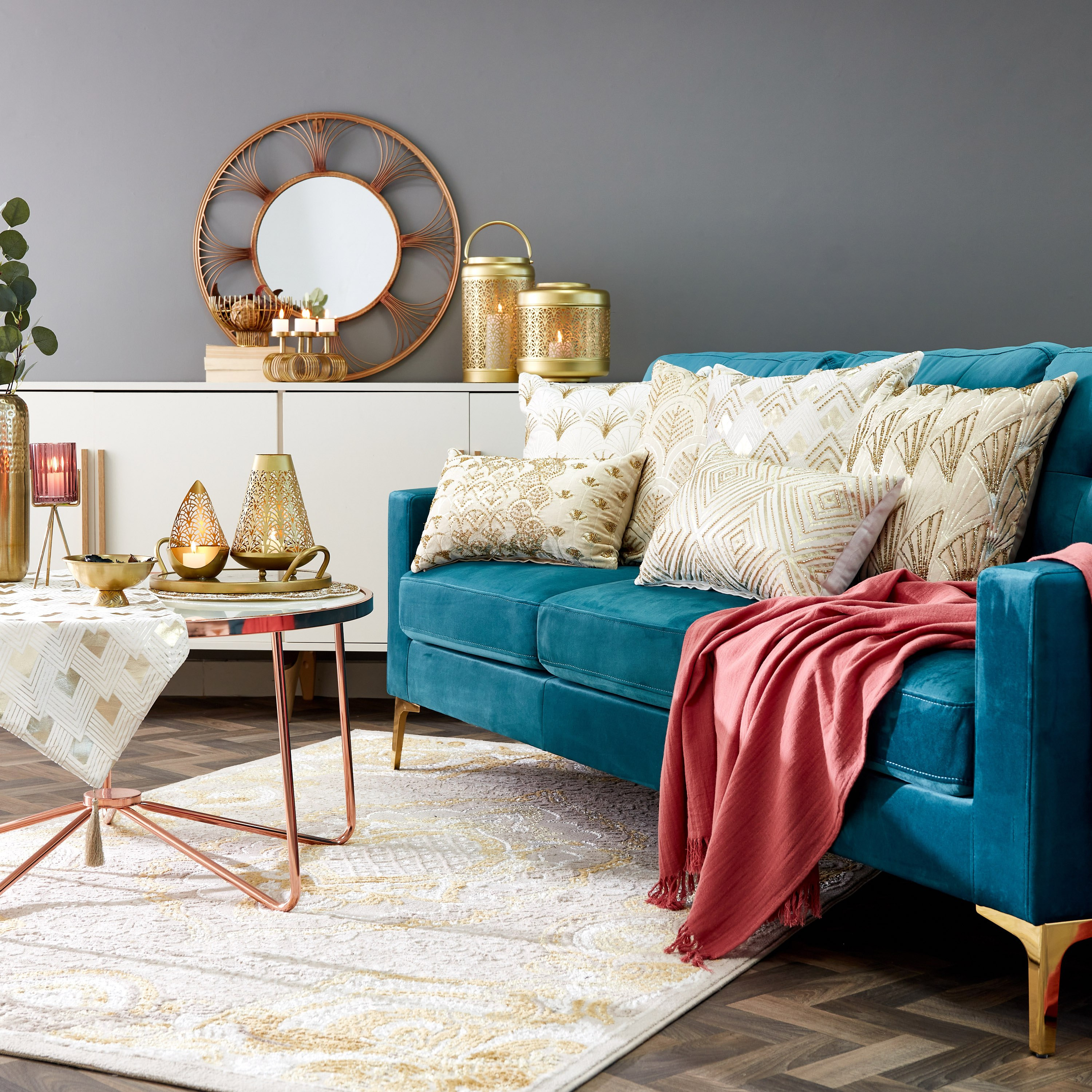 وسادة محشوة مزينة ستيلان من مافريك - 30x50 سم-hbxlivingroom-furnishings-cushionsandcovers-filledcushions-image-4