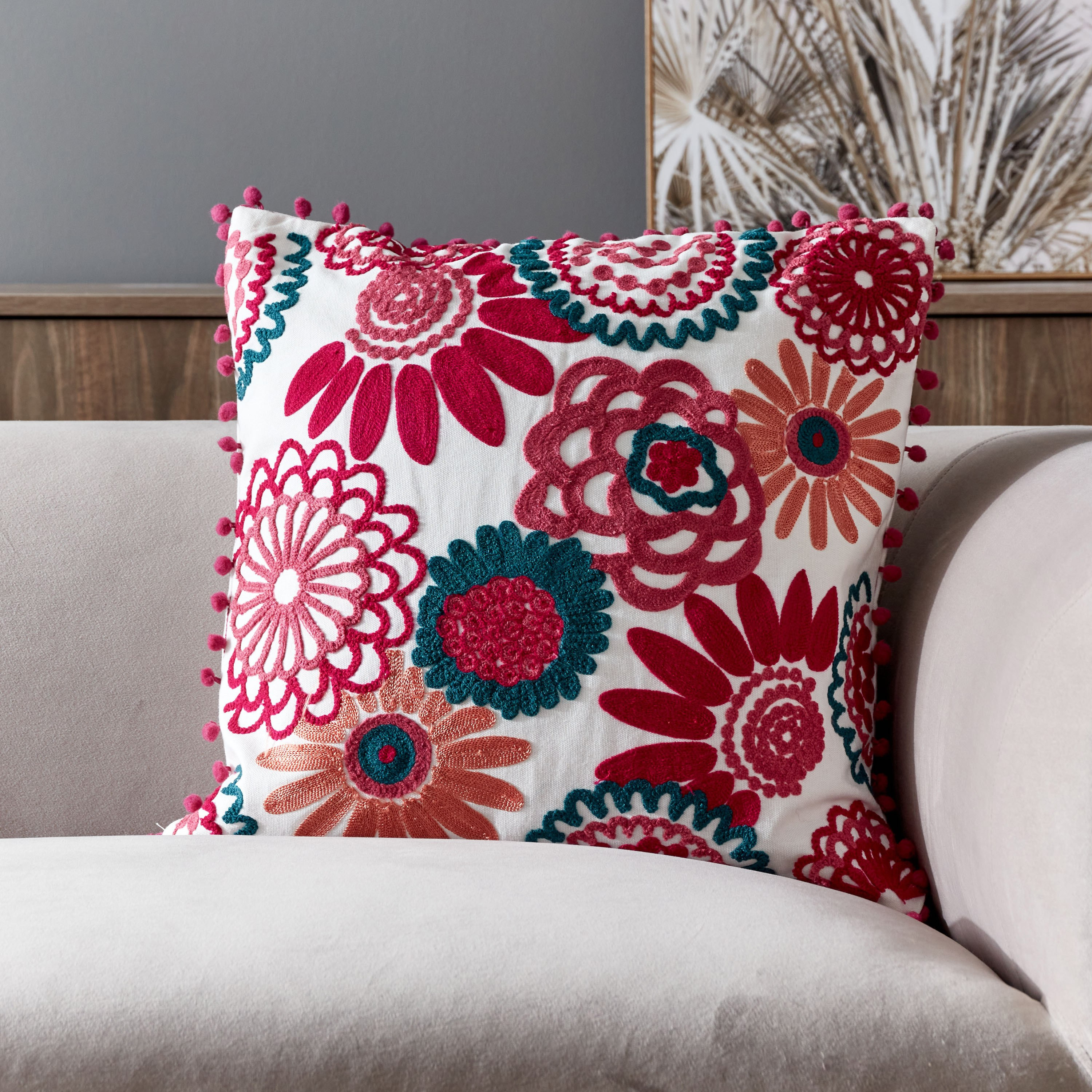 Embellished hot sale cushion covers