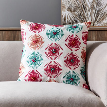 Chaira Embellished Cushion Cover - 45x45 cms