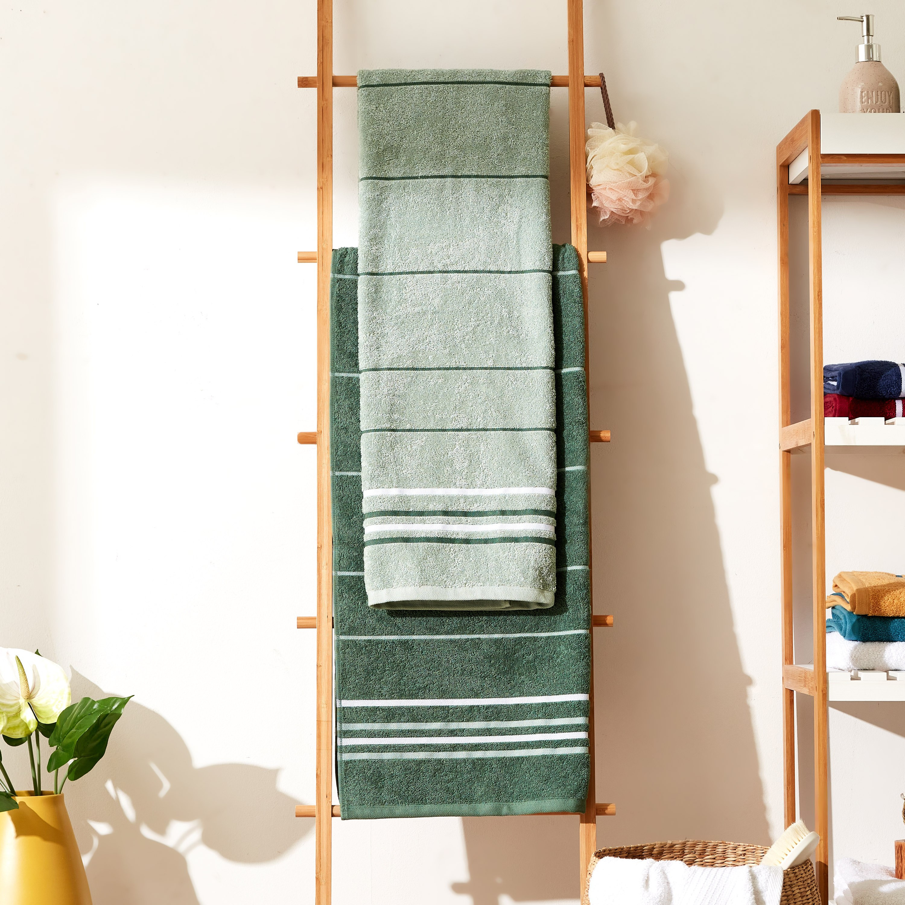 طقم مناشف حمام قطعتين من بريستول - 65x135 سم-hbxbathroom-bathroomtextiles-image-1