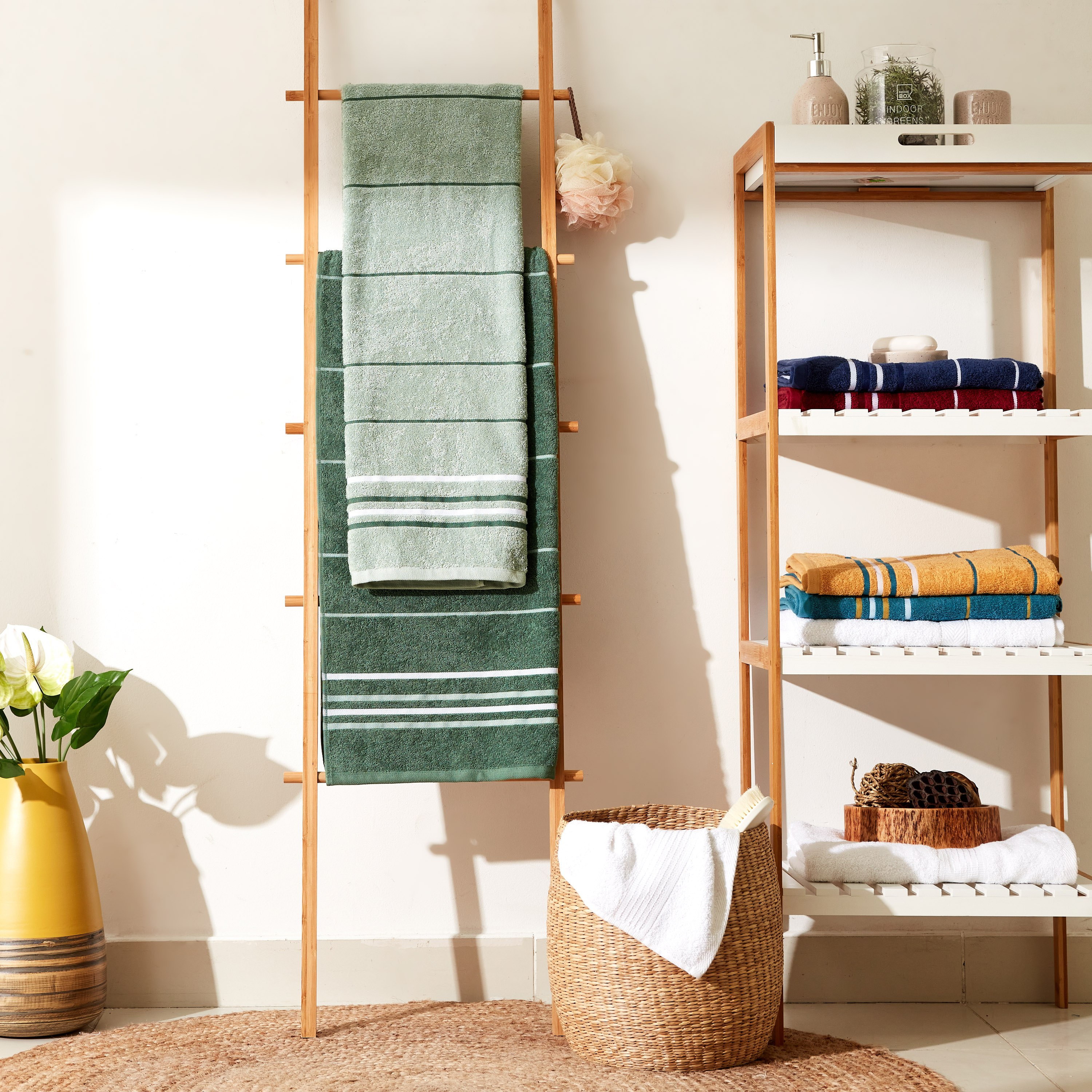 طقم مناشف حمام قطعتين من بريستول - 65x135 سم-hbxbathroom-bathroomtextiles-image-4