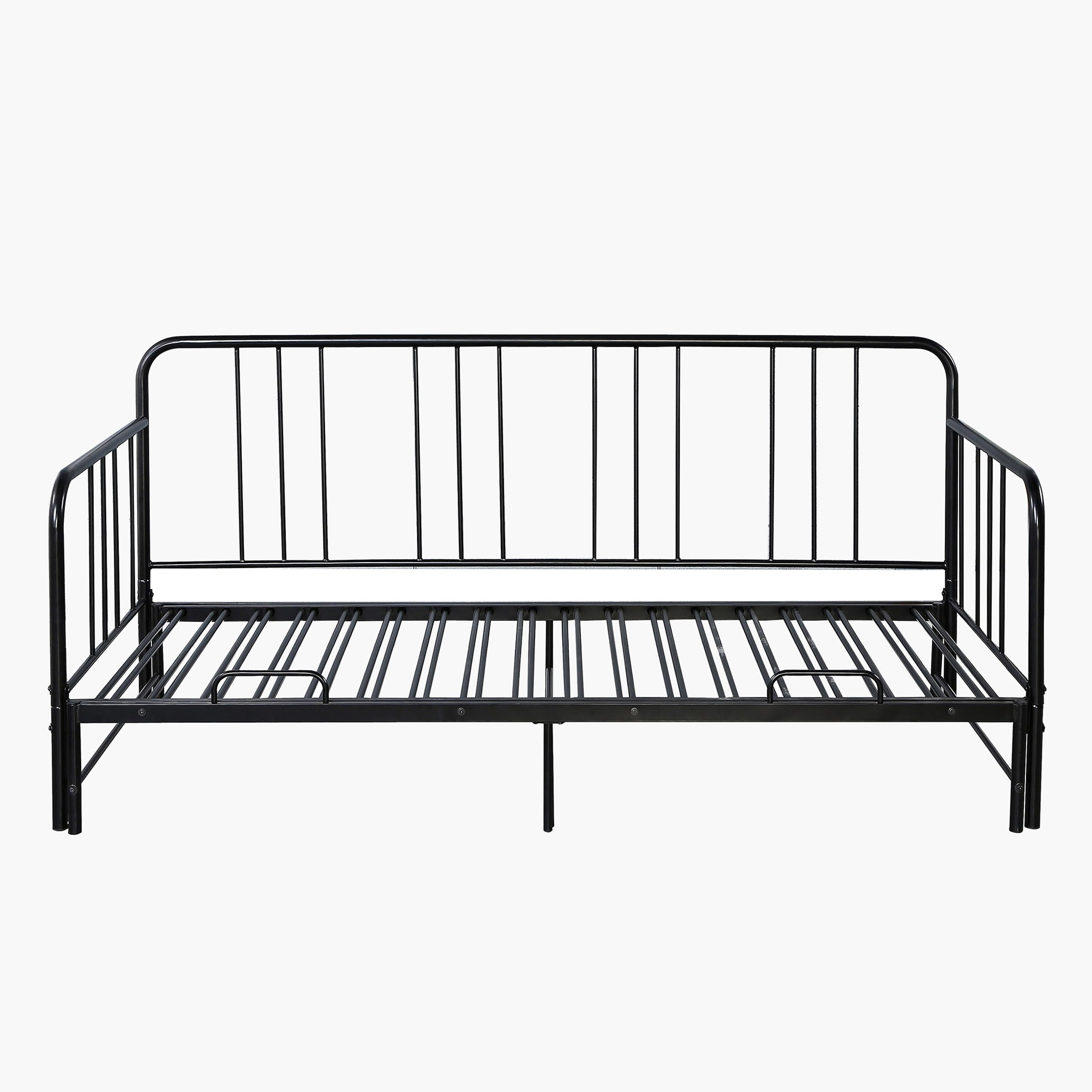 Movo Finland Extendable Metal Single Day Bed - 90x200 cm-hbxbedroom-bedsandbedsets-daybeds-image-4