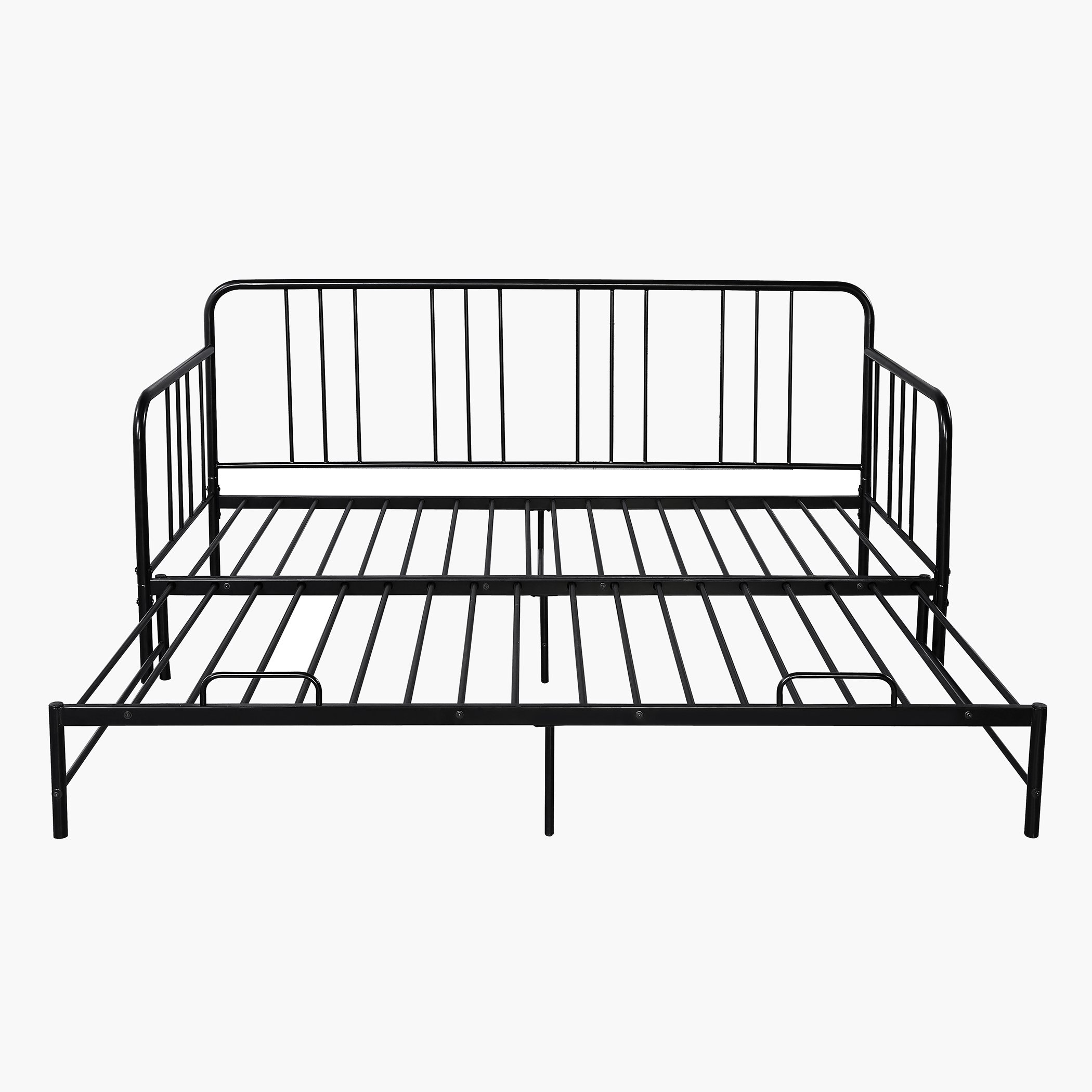 Movo Finland Extendable Metal Single Day Bed - 90x200 cm-hbxbedroom-bedsandbedsets-daybeds-image-6