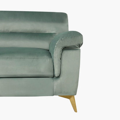 Axiom 3-Seater Velvet Sofa