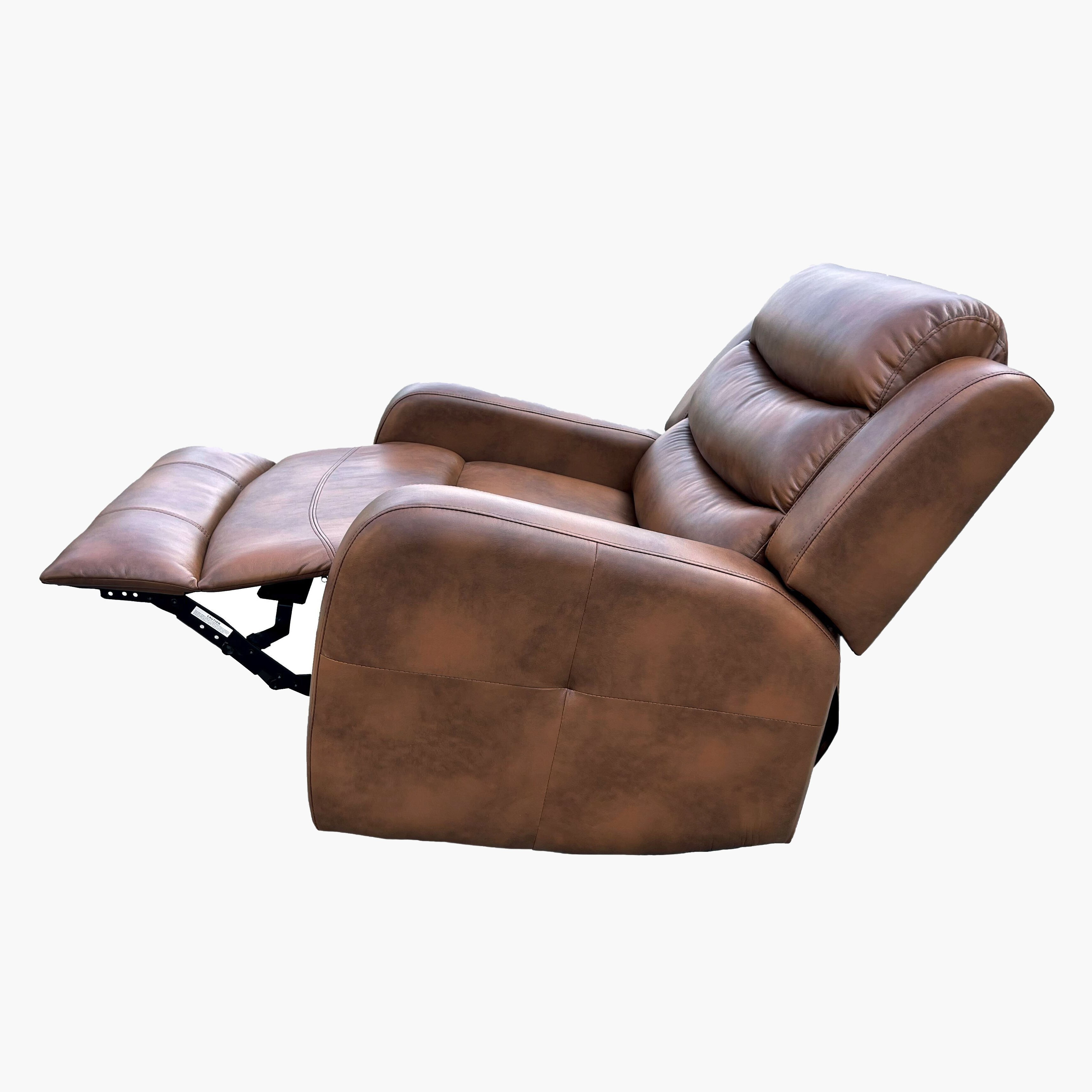 كرسي استرخاء قماش نسيج يشبه الجلد قابل للضبط مع خاصية هزّاز من تشارلي-hbxfurniture-livingroom-sofasandsofasets-image-6