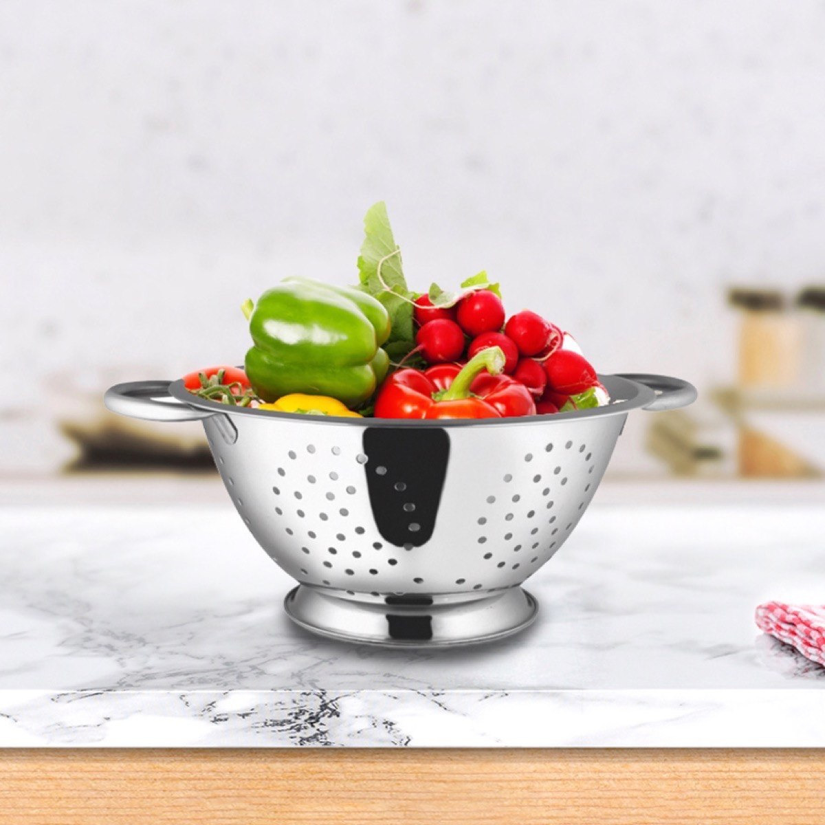 مصفاة ستانلس ستيل من بريميا - 24 سم-hbxkitchen-kitchenware-foodpreparation-image-1