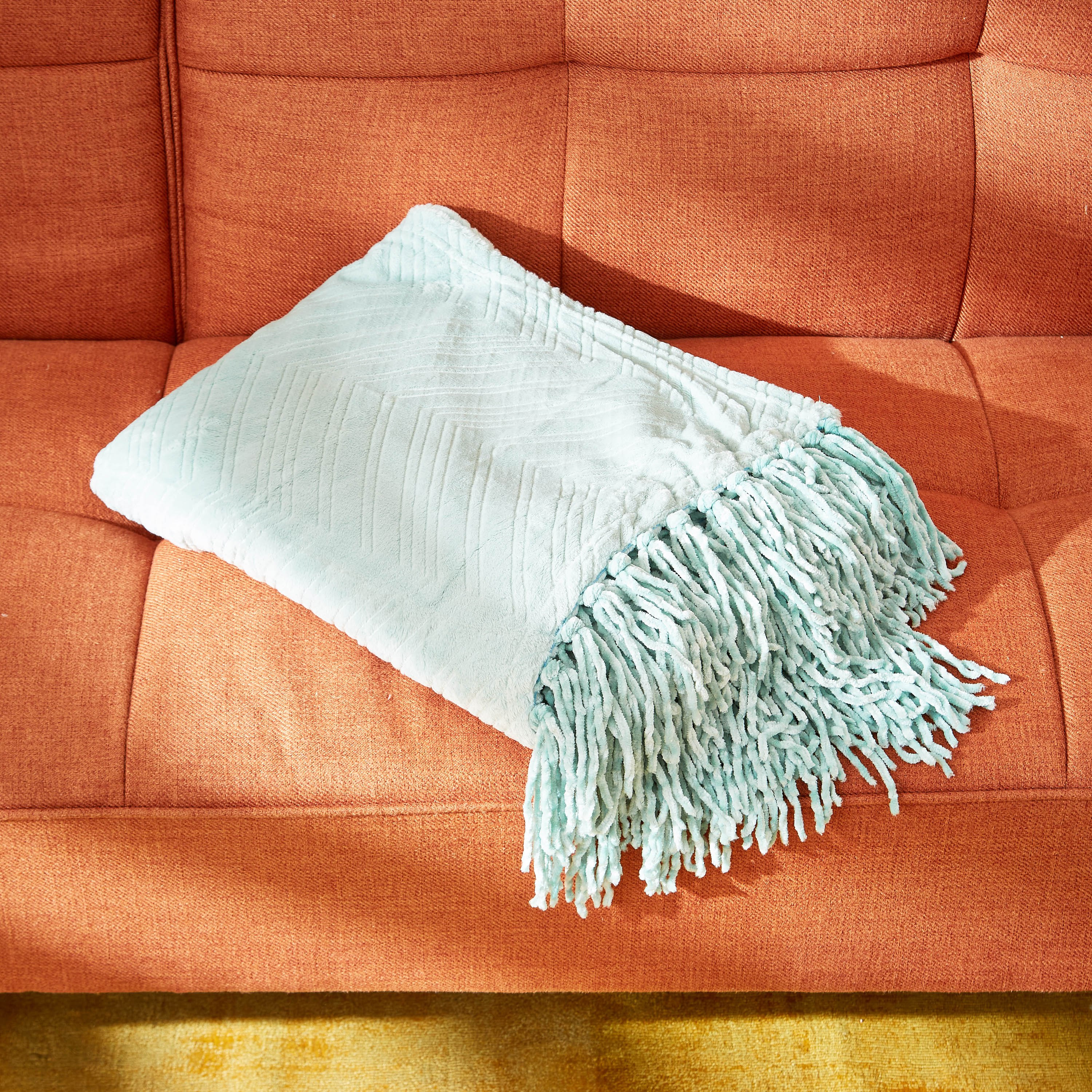 Lavish Embossed Solid Flannel Throw - 130x180 cm-hbxhomeware-hbxbedroom-image-3