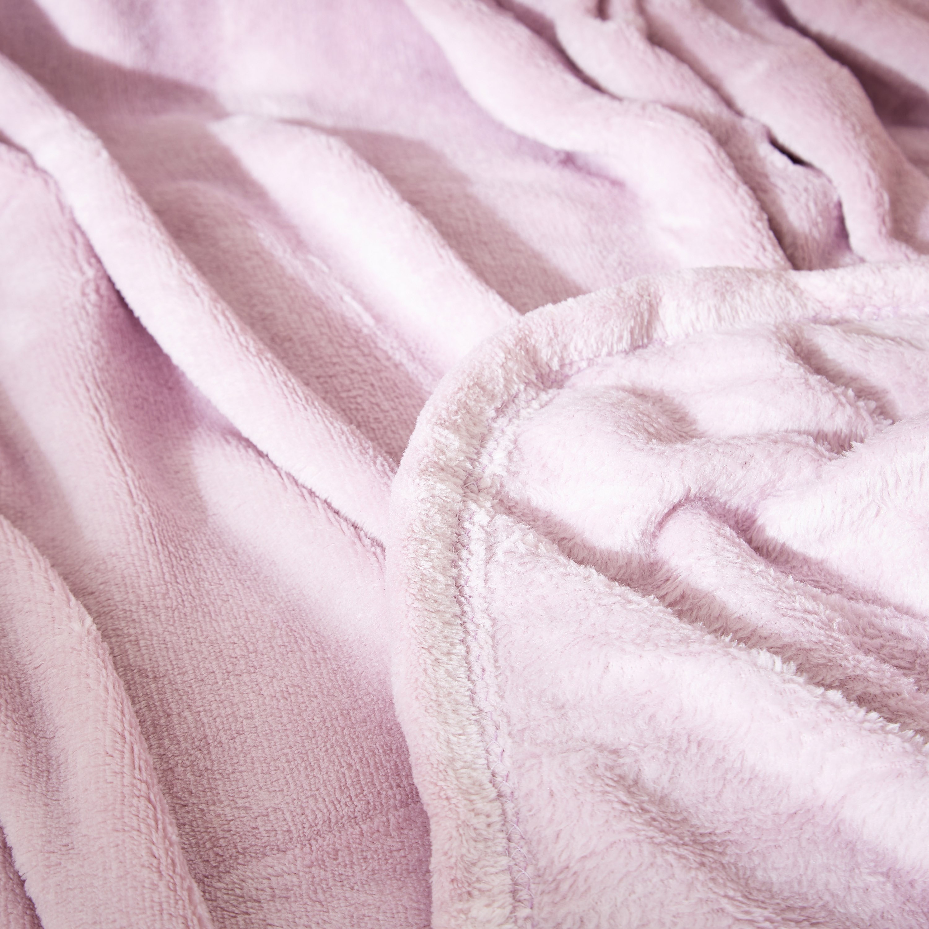 بطانيّة خفيفة صوف كورال سادة من أونتاريو - 120x170 سم-hbxhomeware-hbxbedroom-image-2