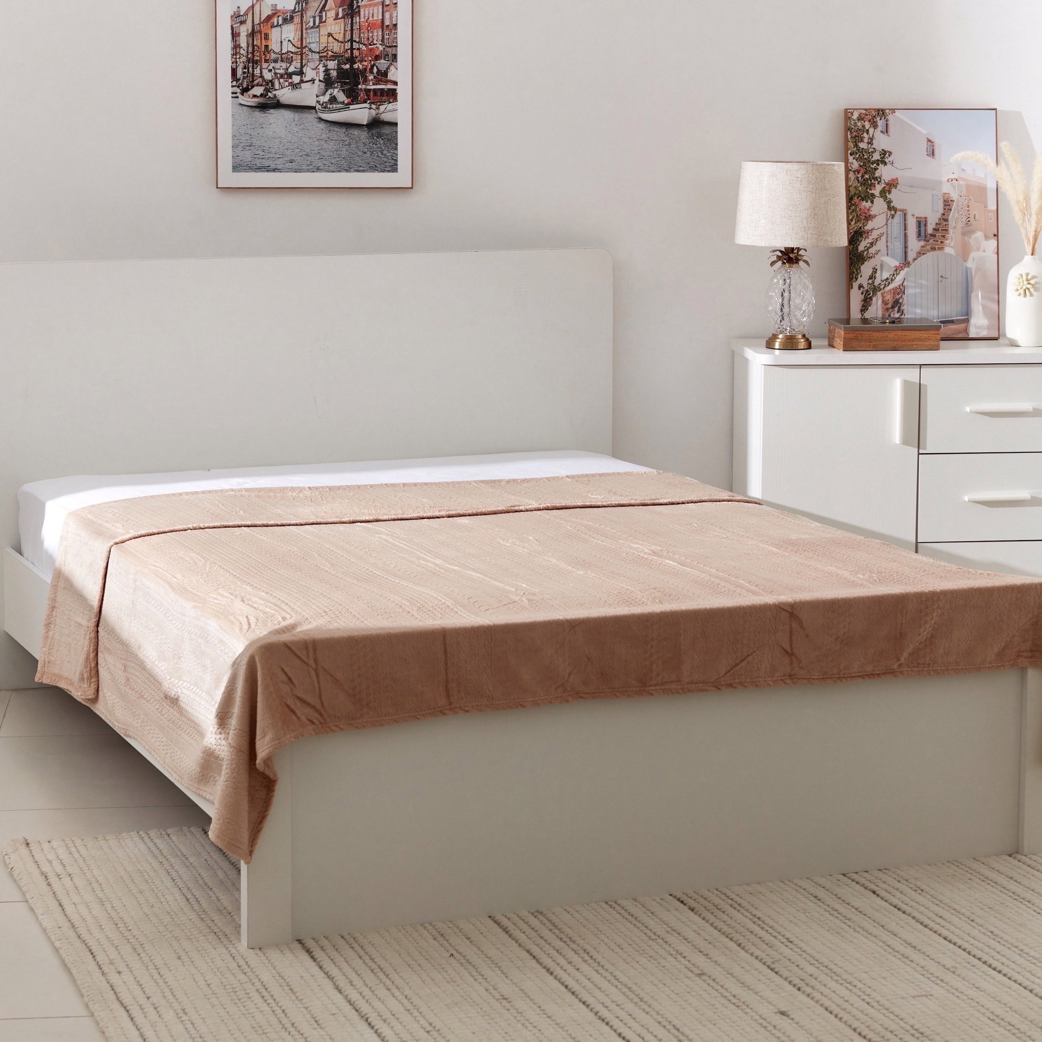بطانية فلانيل كوين منحوتة من ميلان - 200x220 سم-hbxhomeware-hbxbedroom-image-1