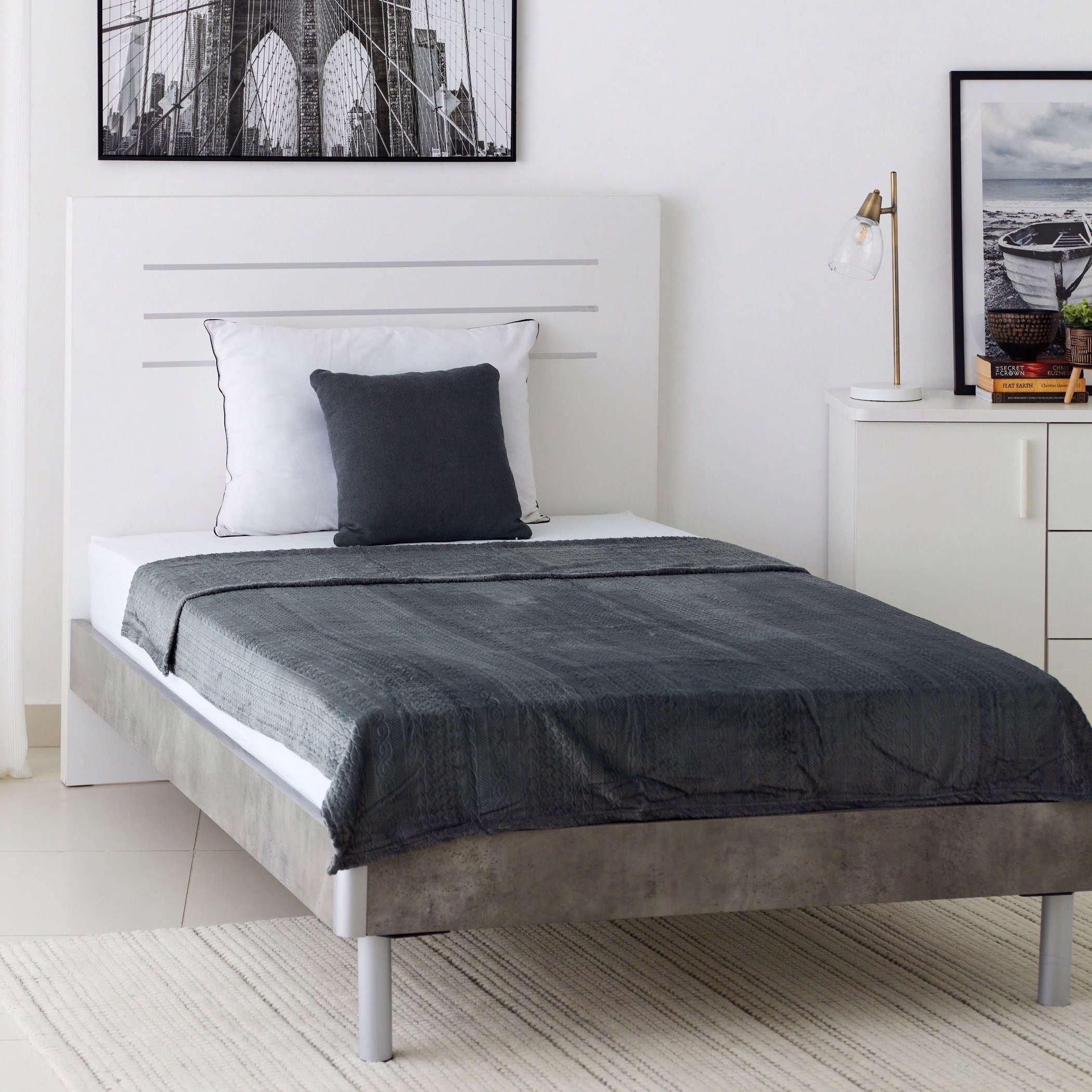 بطانية فلانيل فردية منقوشة من ميلان - 140x200 سم-hbxhomeware-hbxbedroom-image-5
