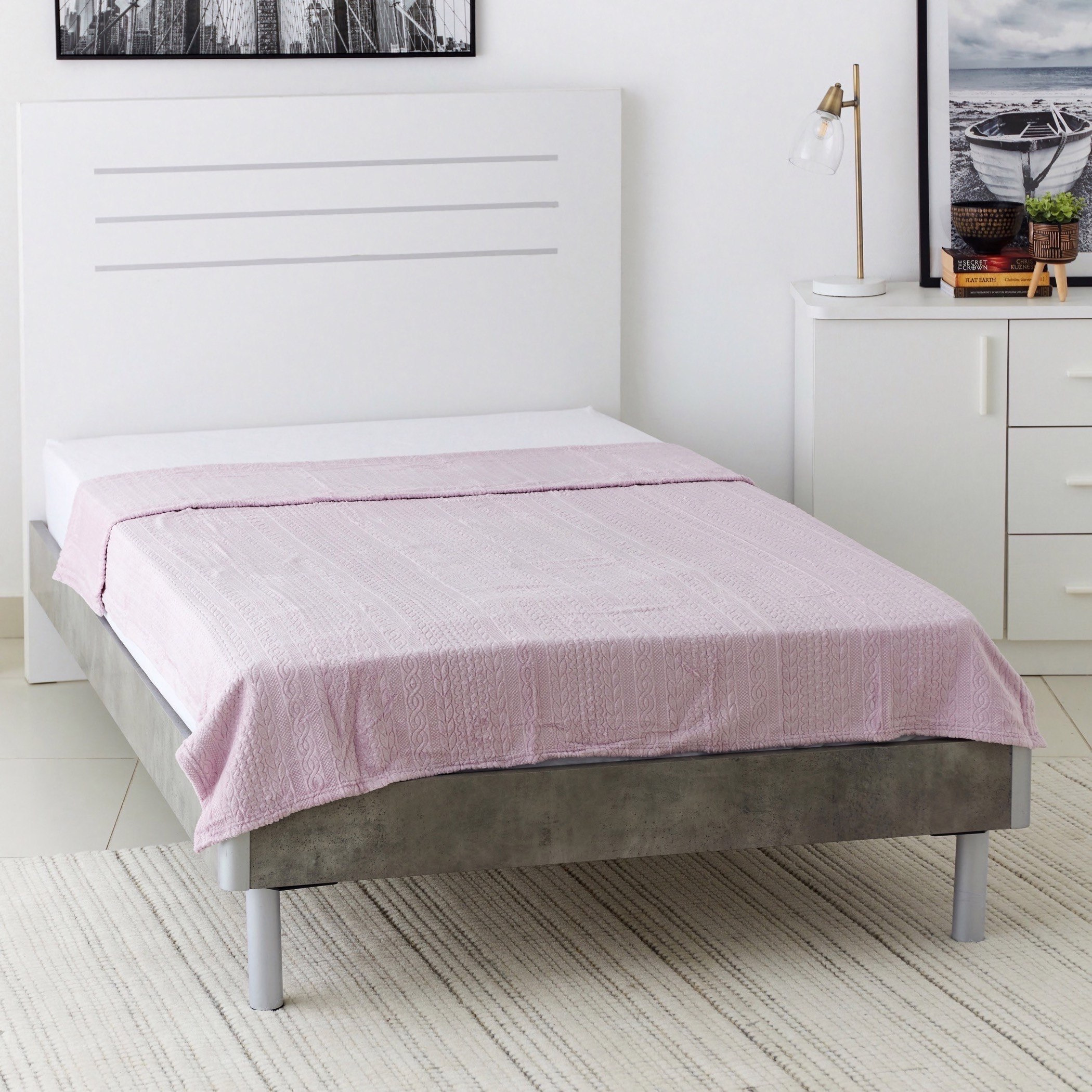 بطانية فلانيل فردية منحوتة من ميلان - 140x200 سم-hbxhomeware-hbxbedroom-image-1