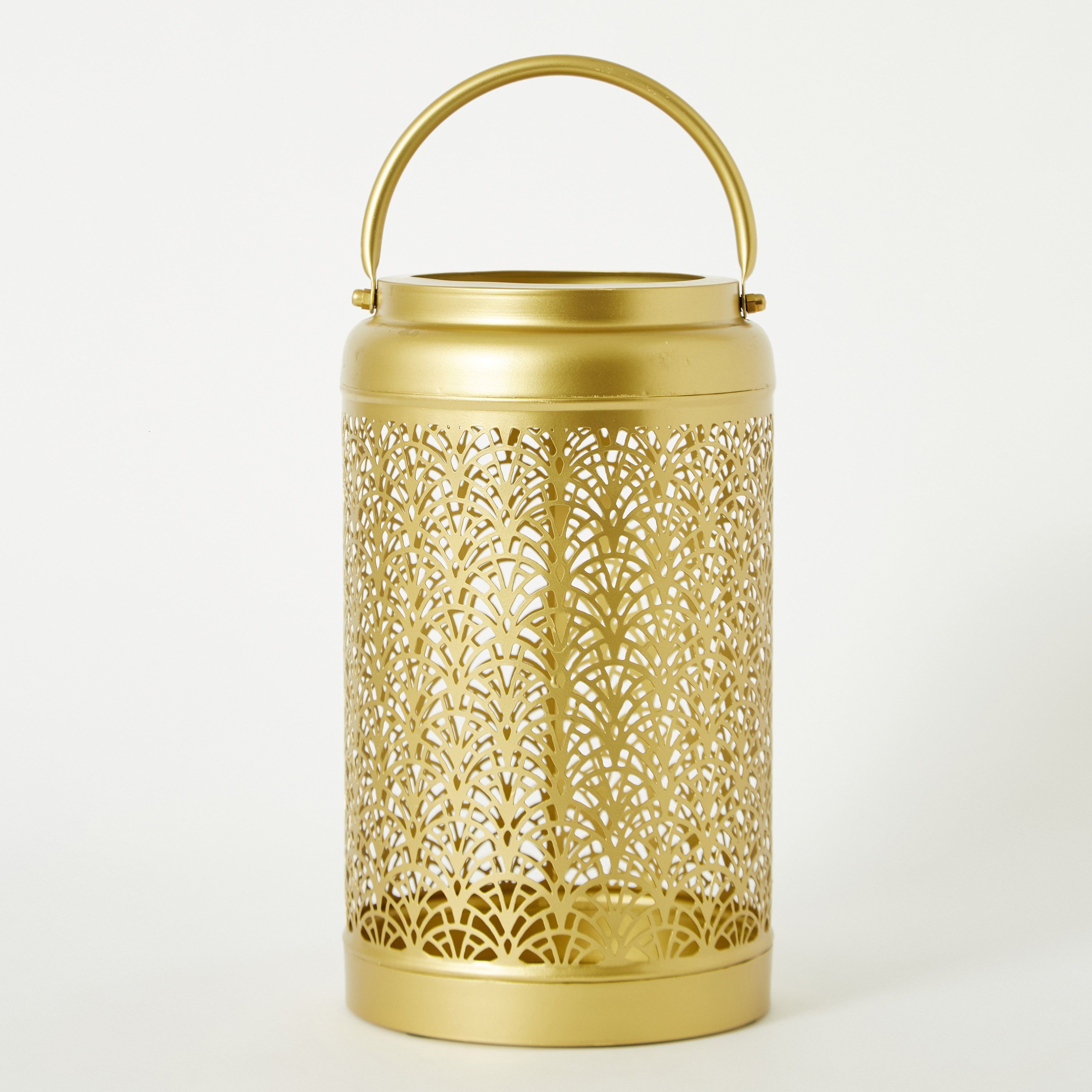 حامل شموع بتصاميم مفرغة من مافريك - 21.5x21.5x30 سم-hbxlivingroom-decorandaccessories-candleholders-image-6