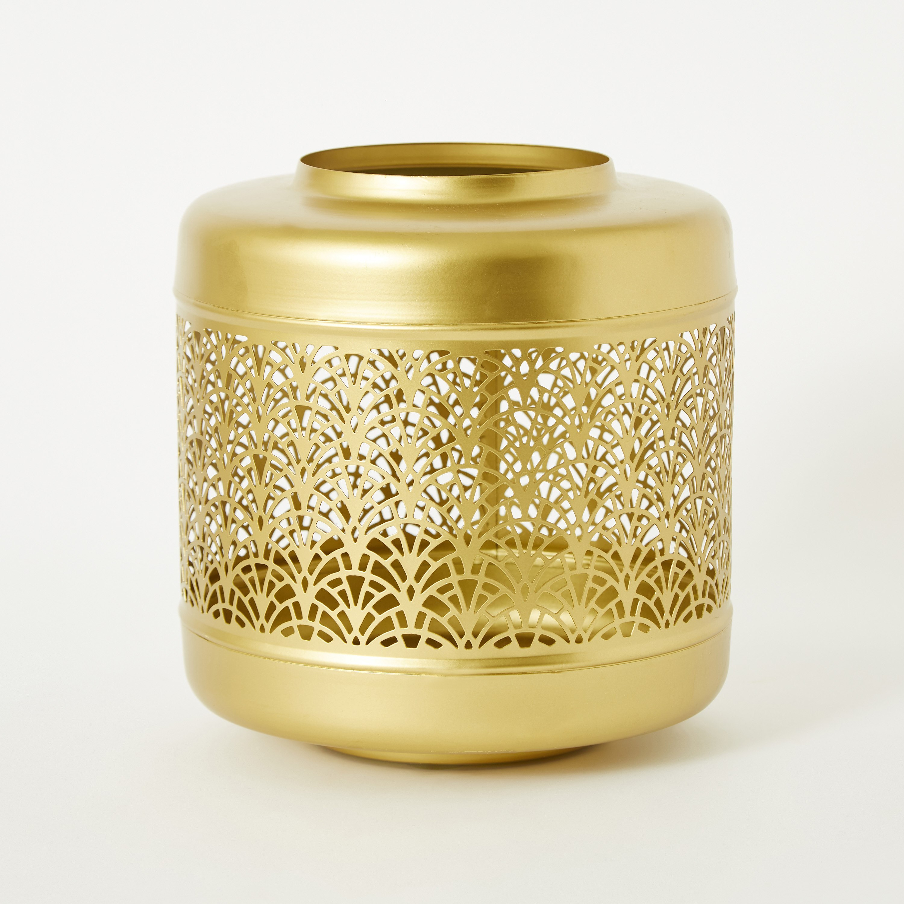 حامل شموع بتصاميم مفرغة من مافريك - 22x22x22 سم-hbxlivingroom-decorandaccessories-candleholders-image-6