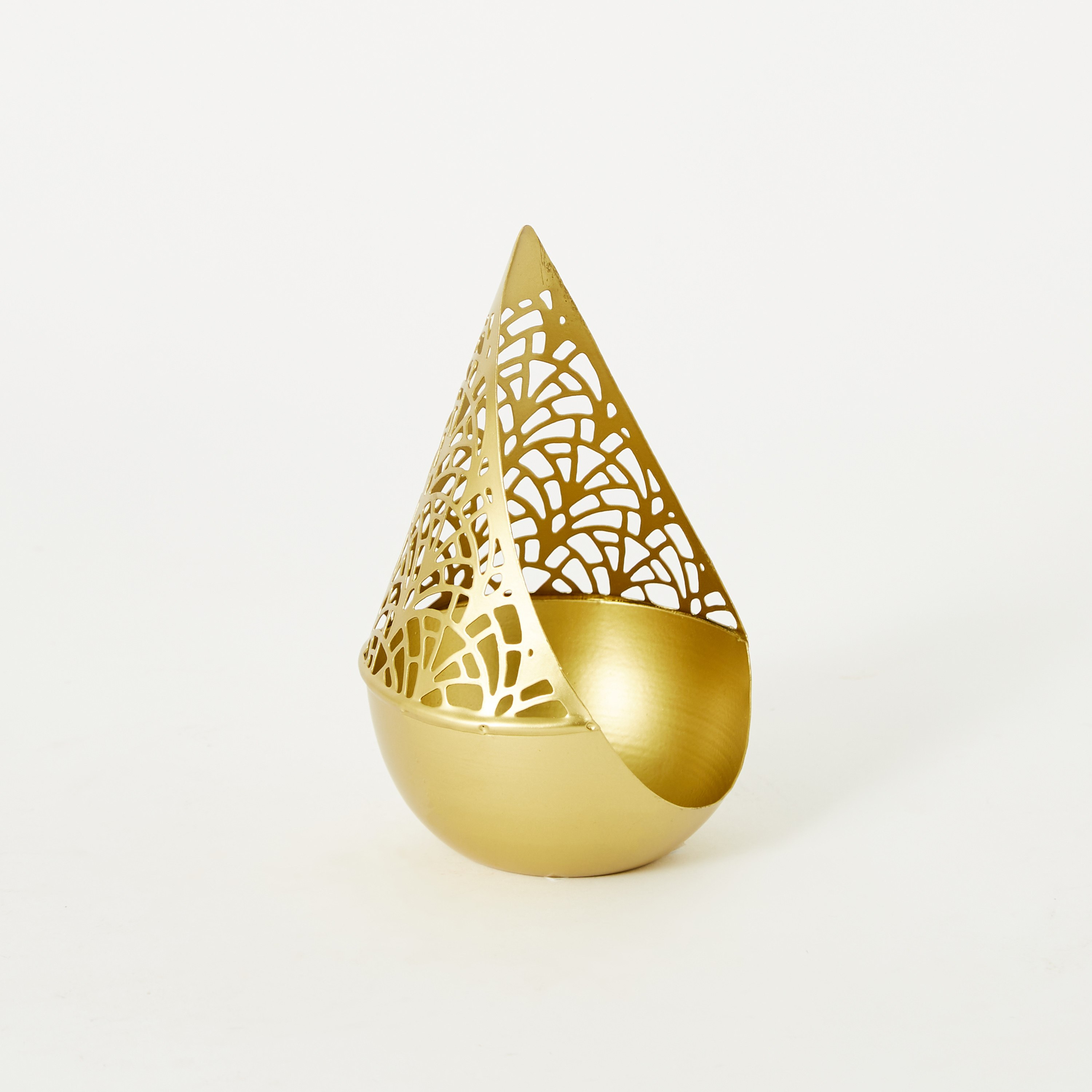 حامل شموع صغيرة بتصاميم مفرغة من مافريك -14.5x14.5x17 سم-hbxlivingroom-decorandaccessories-candleholders-image-5