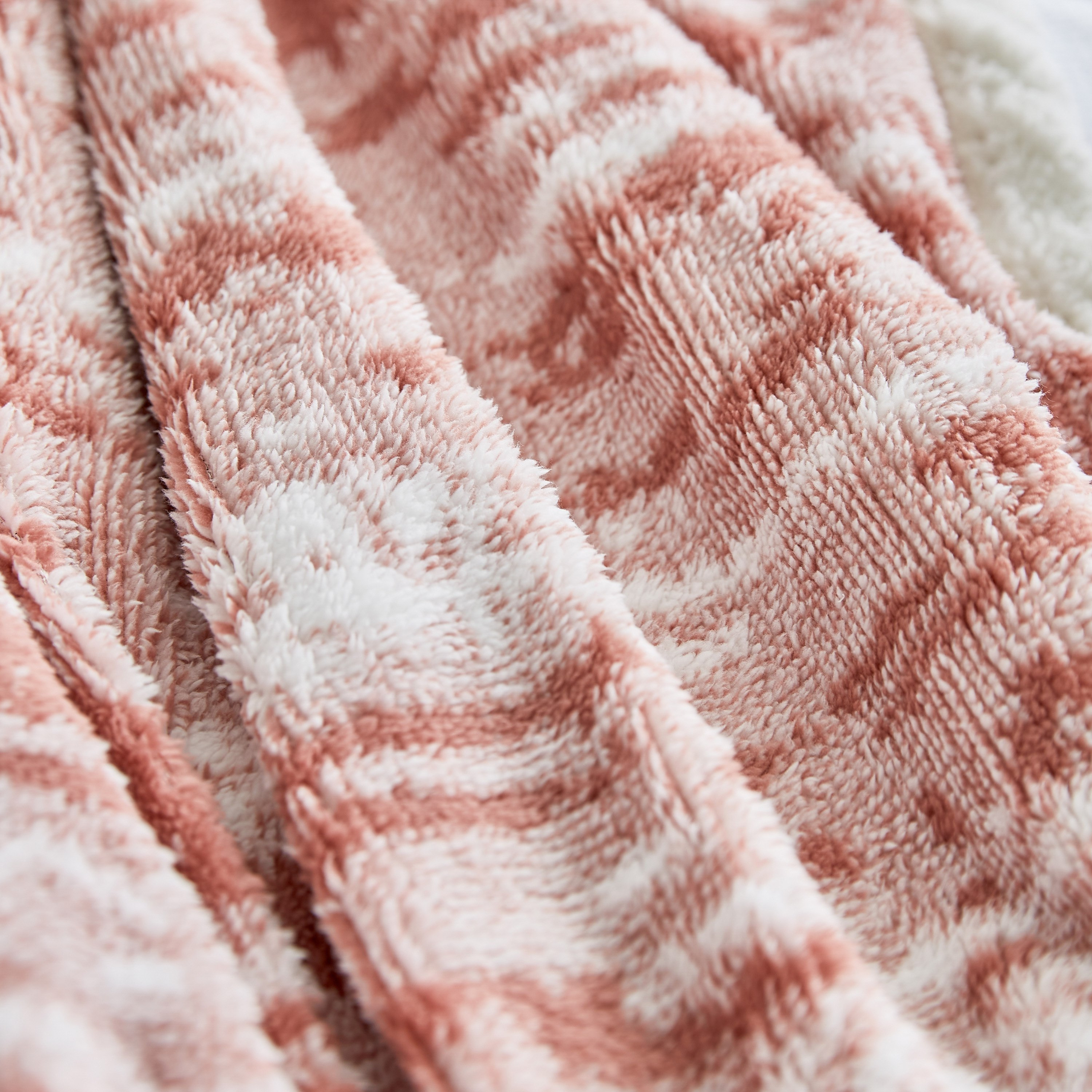 Texas Melange Jacquard Sherpa King Blanket - 220x230 cm-hbxhomeware-hbxbedroom-image-3