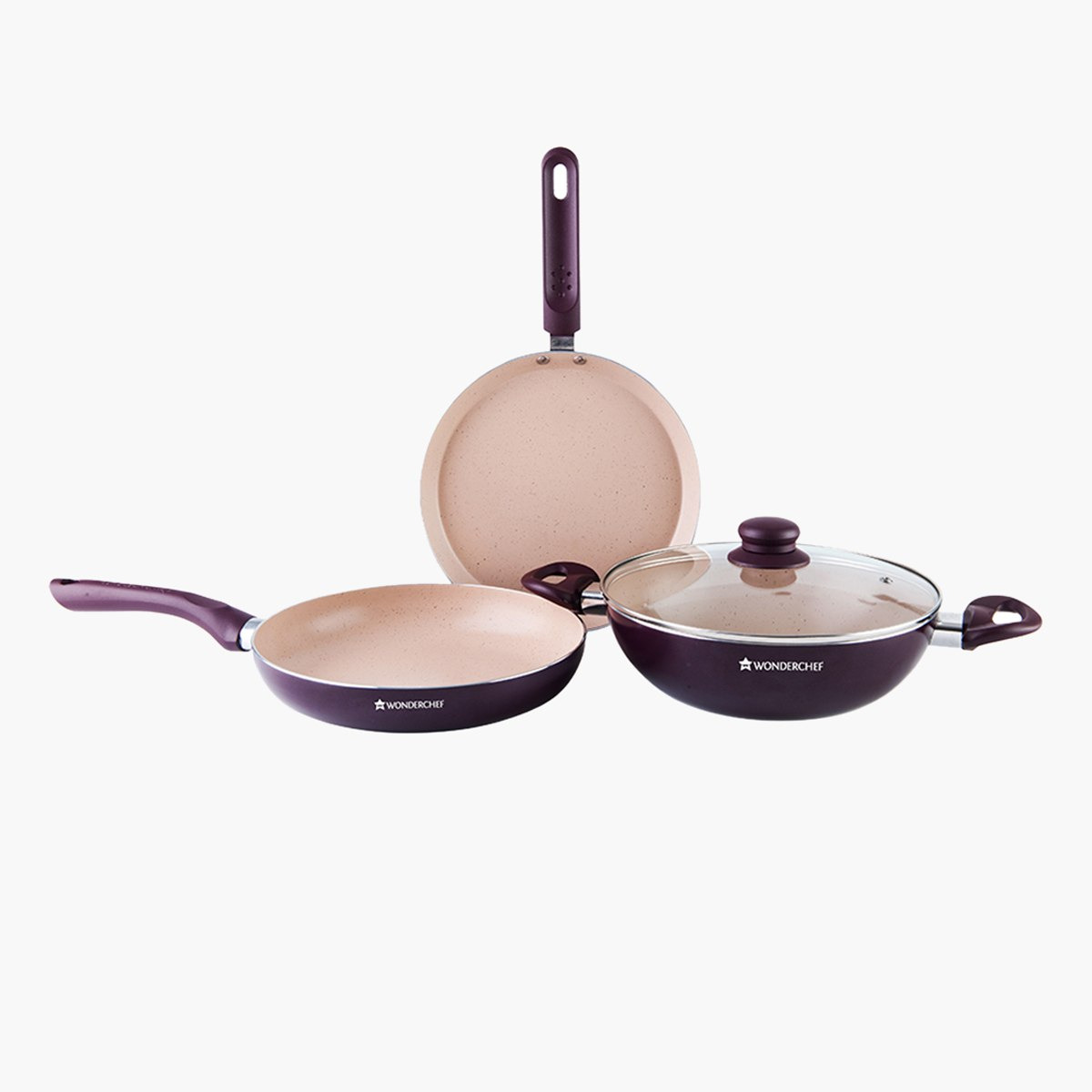 طقم أواني طهي غير لاصقة 4 قطع ميلانو من وندرشيف-hbxkitchen-kitchenware-foodpreparation-image-2