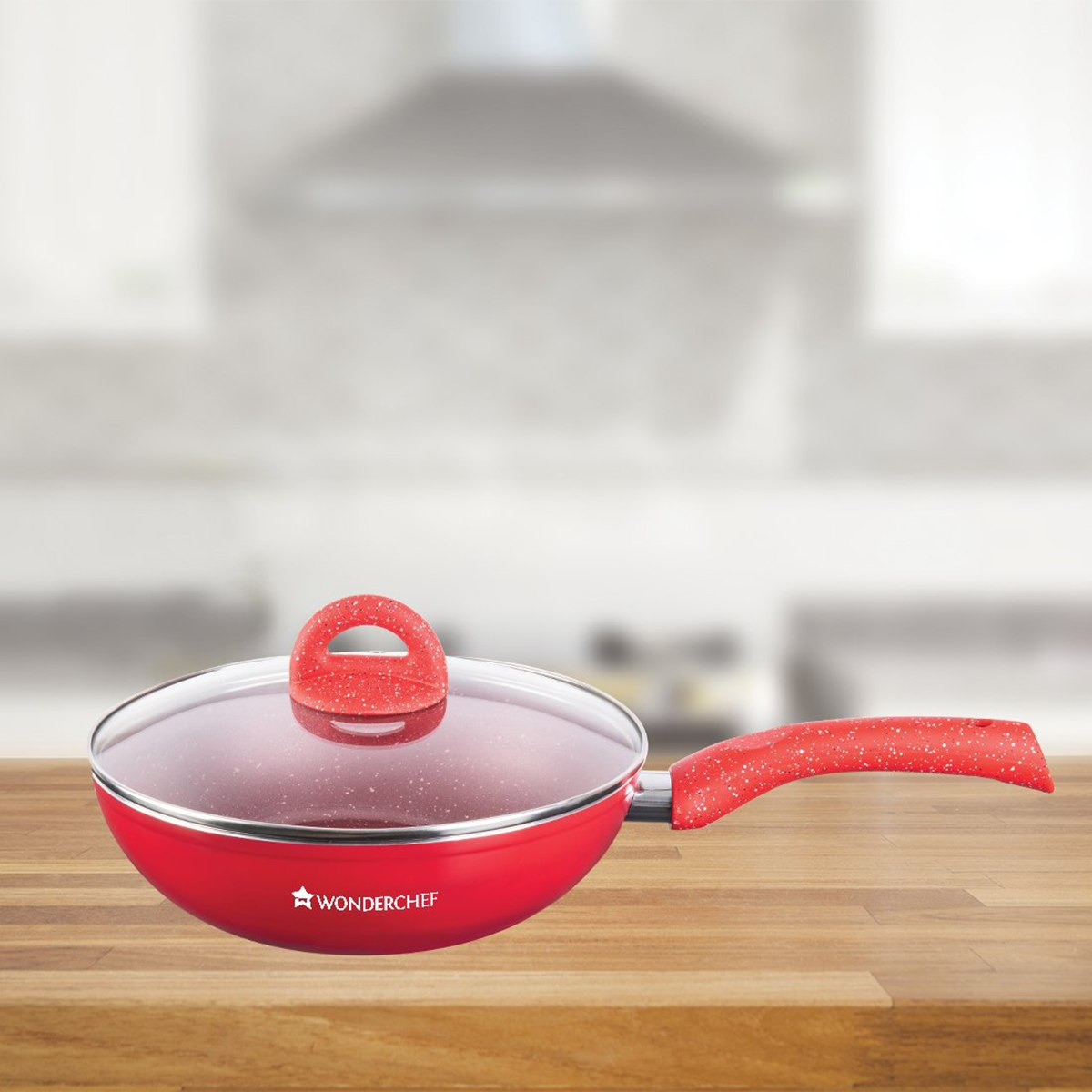 مقلاة جرانيت غير لاصقة بغطاء من وندرشيف - 24 سم-hbxkitchen-kitchenware-foodpreparation-image-1