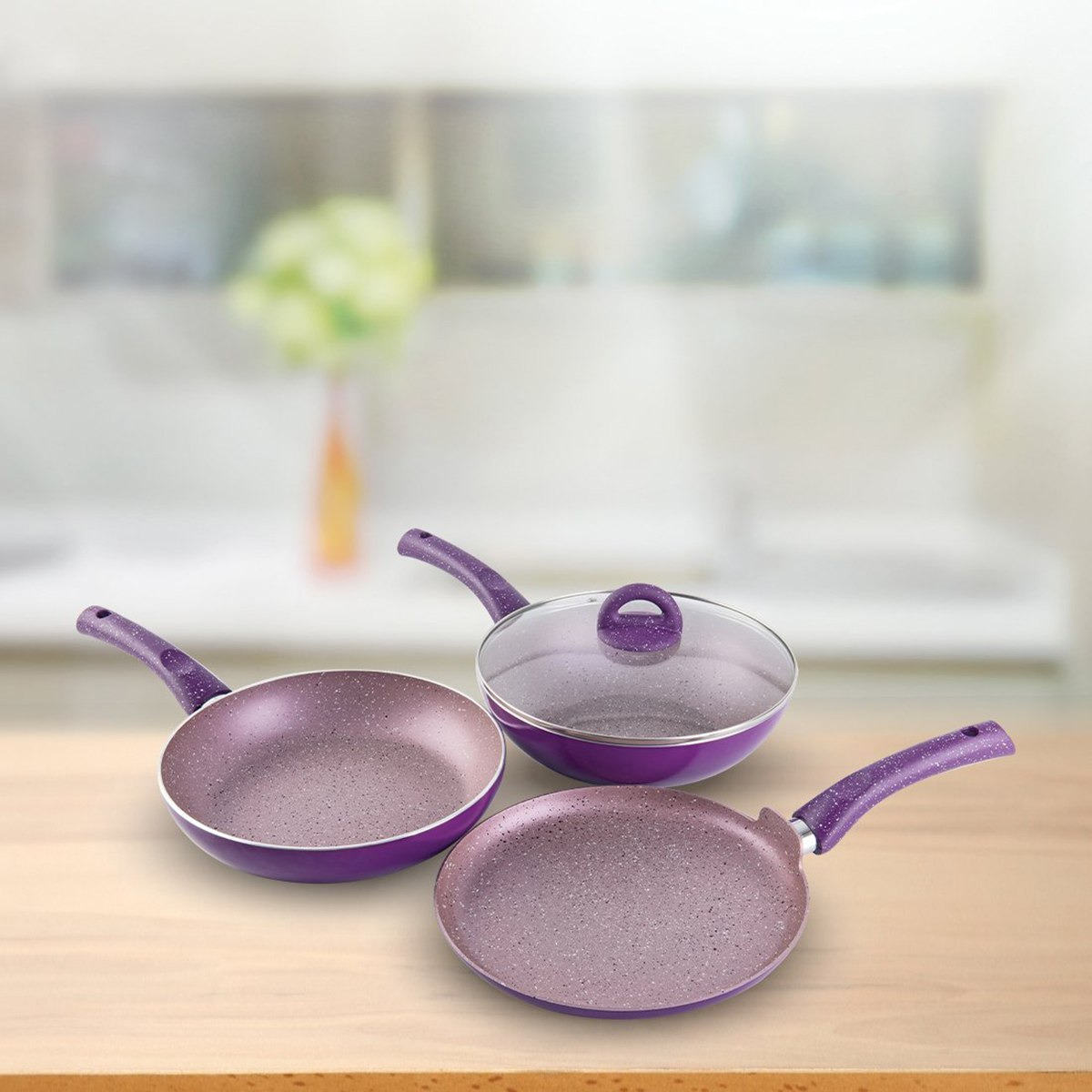 طقم أواني طهي جرانيت غير قابل للالتصاق 4 قطع من وندرشيف-hbxkitchen-kitchenware-foodpreparation-image-1