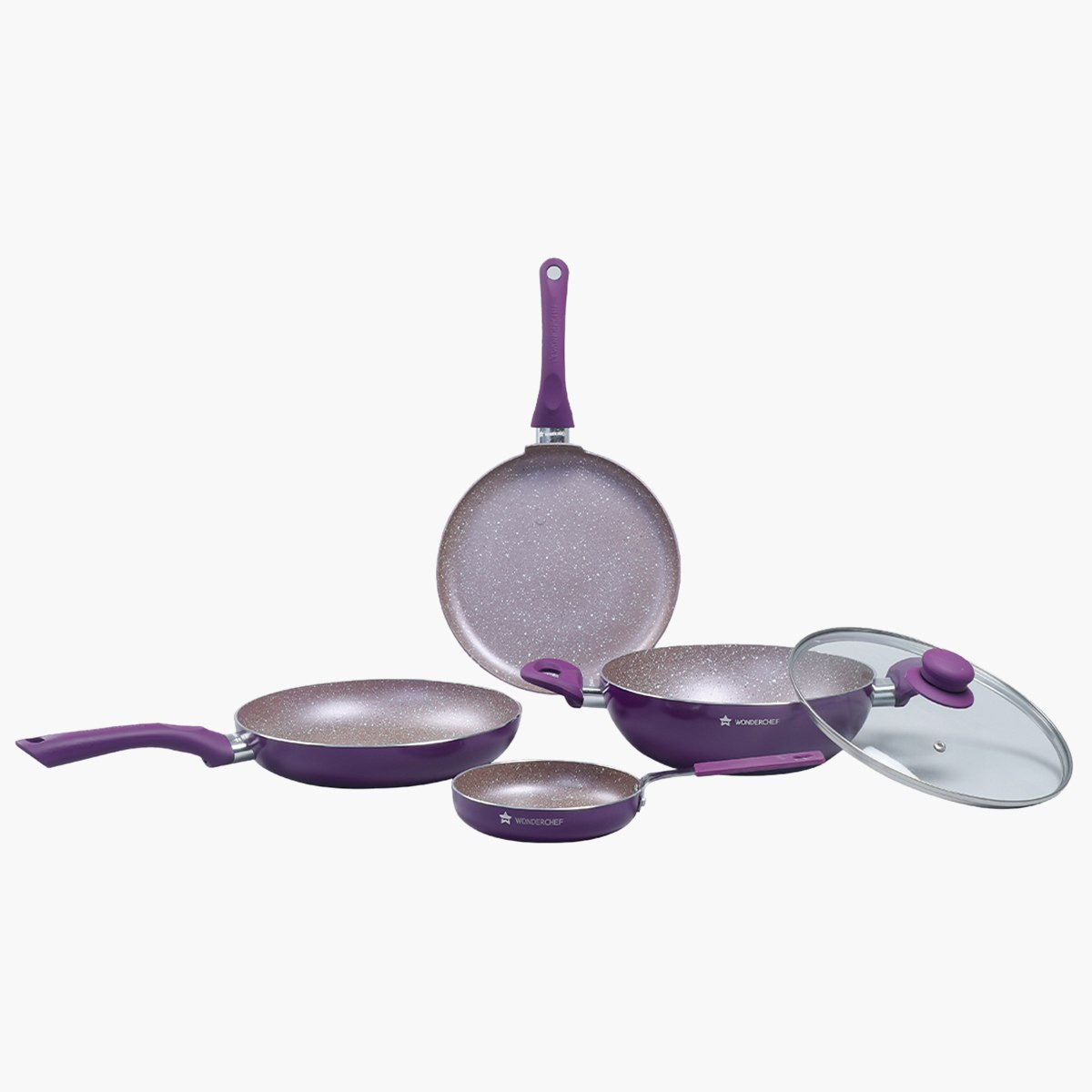 طقم أواني طهي مخملي غير قابل للالتصاق 5 قطع من ووندرشيف رويال-hbxkitchen-kitchenware-foodpreparation-image-2