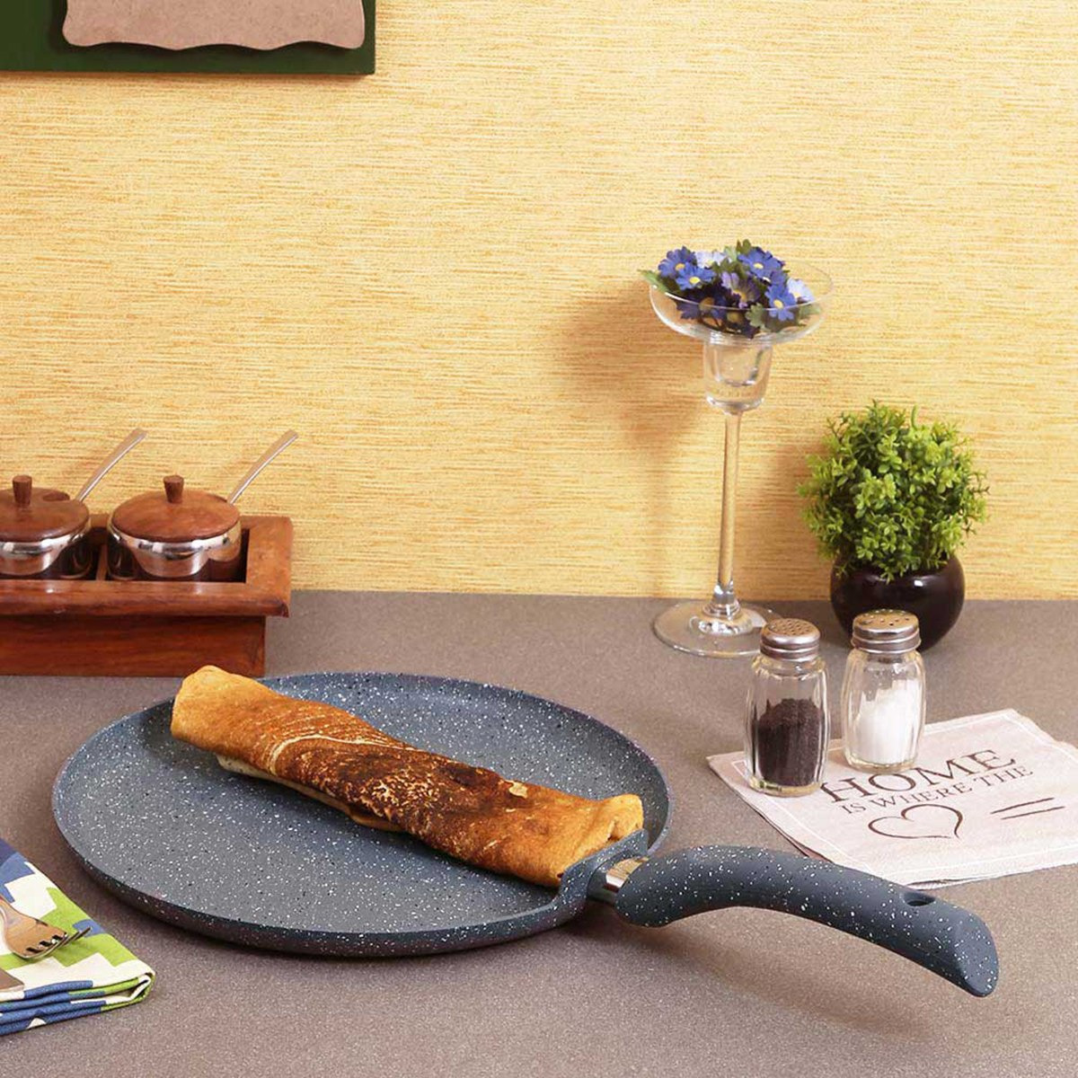 مقلاة طاوة دوسا جرانيت غير لاصقة من واندرشيف - 24 سم-hbxkitchen-kitchenware-foodpreparation-image-2