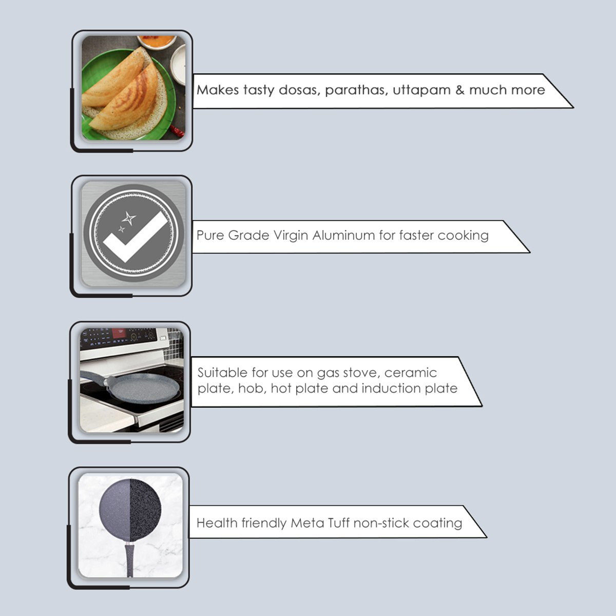 مقلاة طاوة دوسا جرانيت غير لاصقة من واندرشيف - 24 سم-hbxkitchen-kitchenware-foodpreparation-image-11