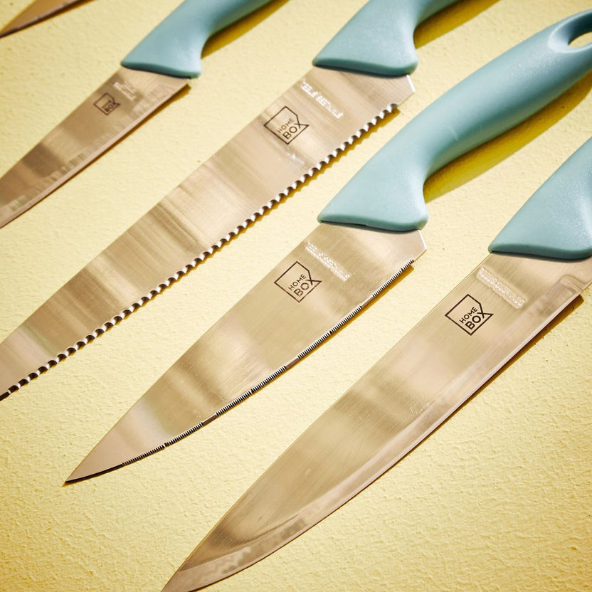 Atlanta 6-Piece Knife Block Set-Knives-image-1