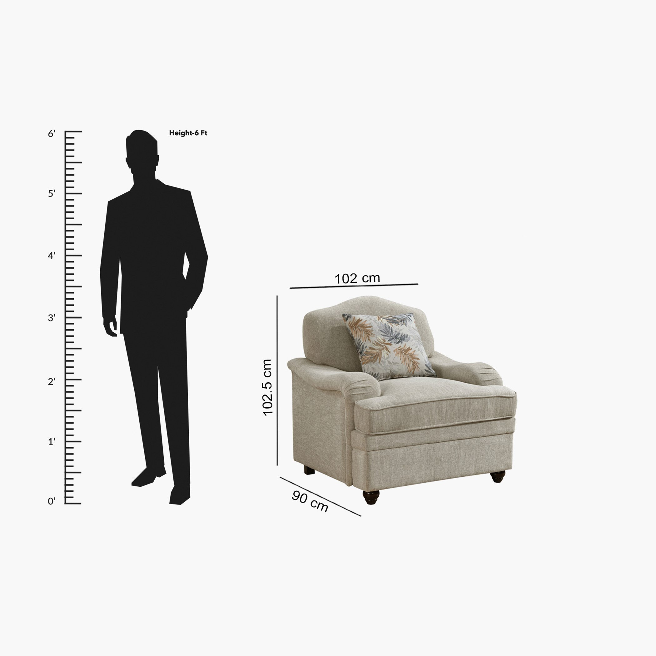 طقم كنب قماش 3+2+1+1 مقاعد مع 11 وسادة من كولومبو-hbxlivingroom-sofasandarmchairs-sofas-image-29