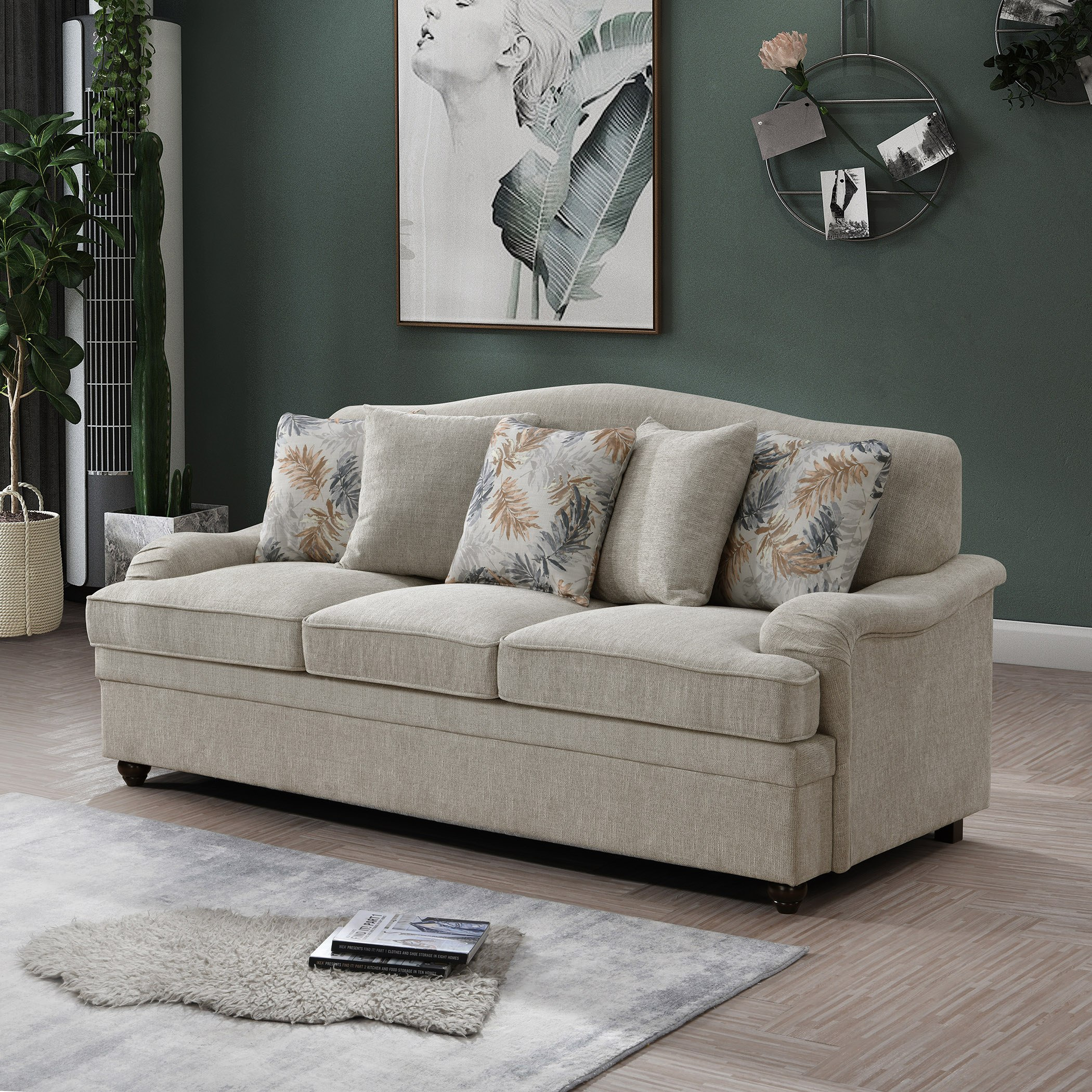 كنبة قماش 3 مقاعد مع 5 وسائد من كولومبو-hbxlivingroom-sofasandarmchairs-sofas-image-1