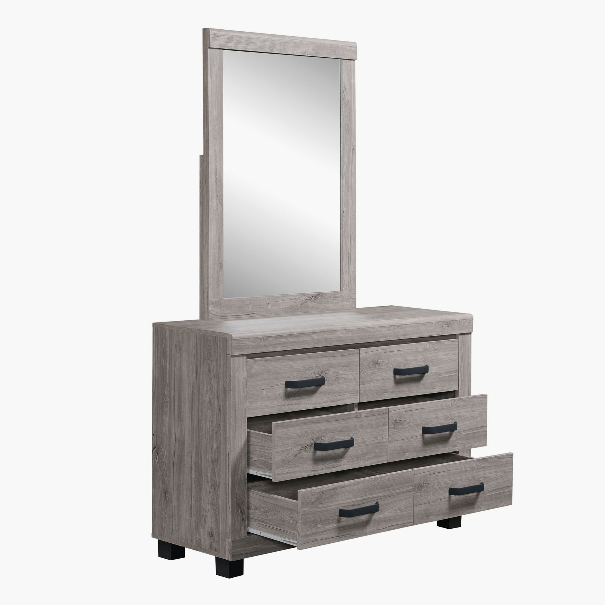 طقم غرفة نوم كينج 5 قطع من دايتونا - 180x200 سم-hbxbedroom-bedsandbedsets-bedroomsets-king-image-6