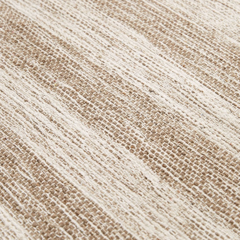 Madison Cotton Stripe Dhurrie - 60x90 cm-Rugs-image-2