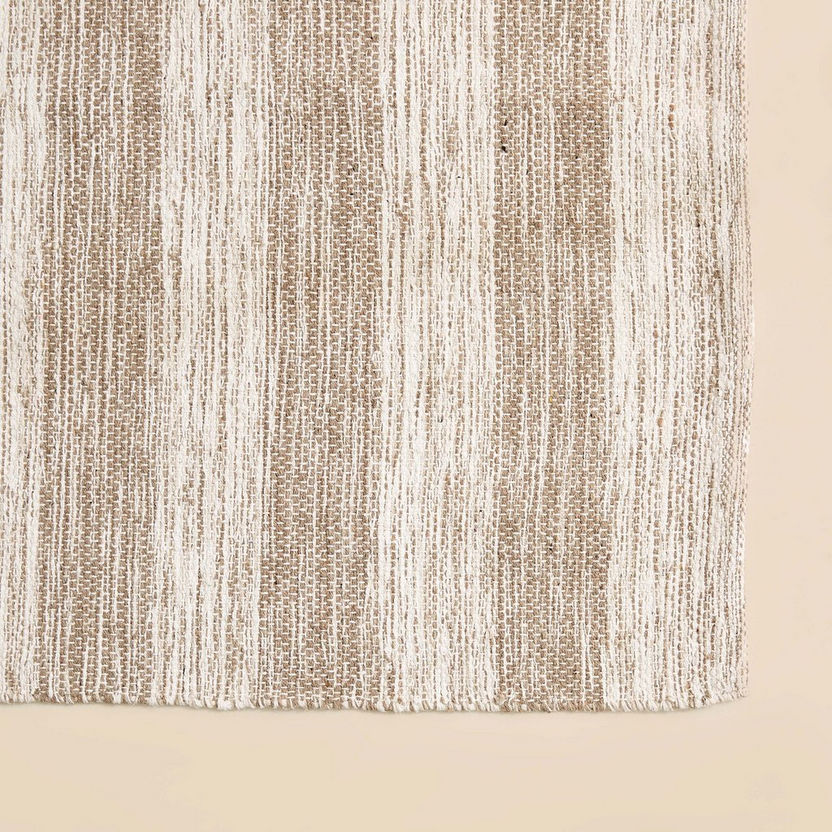 Madison Cotton Stripe Dhurrie - 80x150 cm-Door Mats-image-1