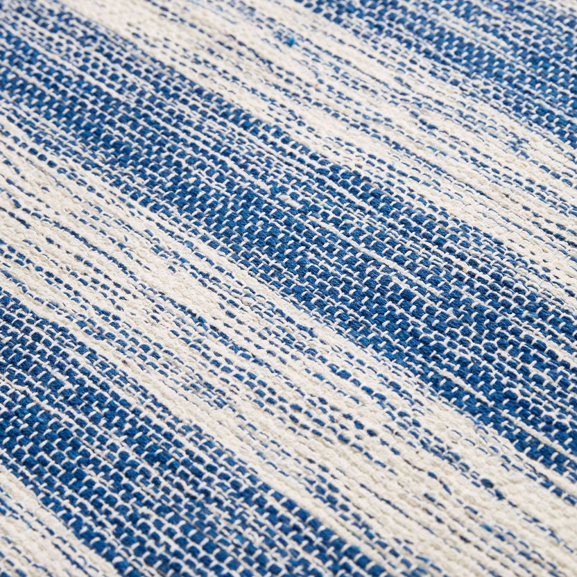 Madison Stripes Cotton Dhurrie - 60x90 cm-Rugs-image-2