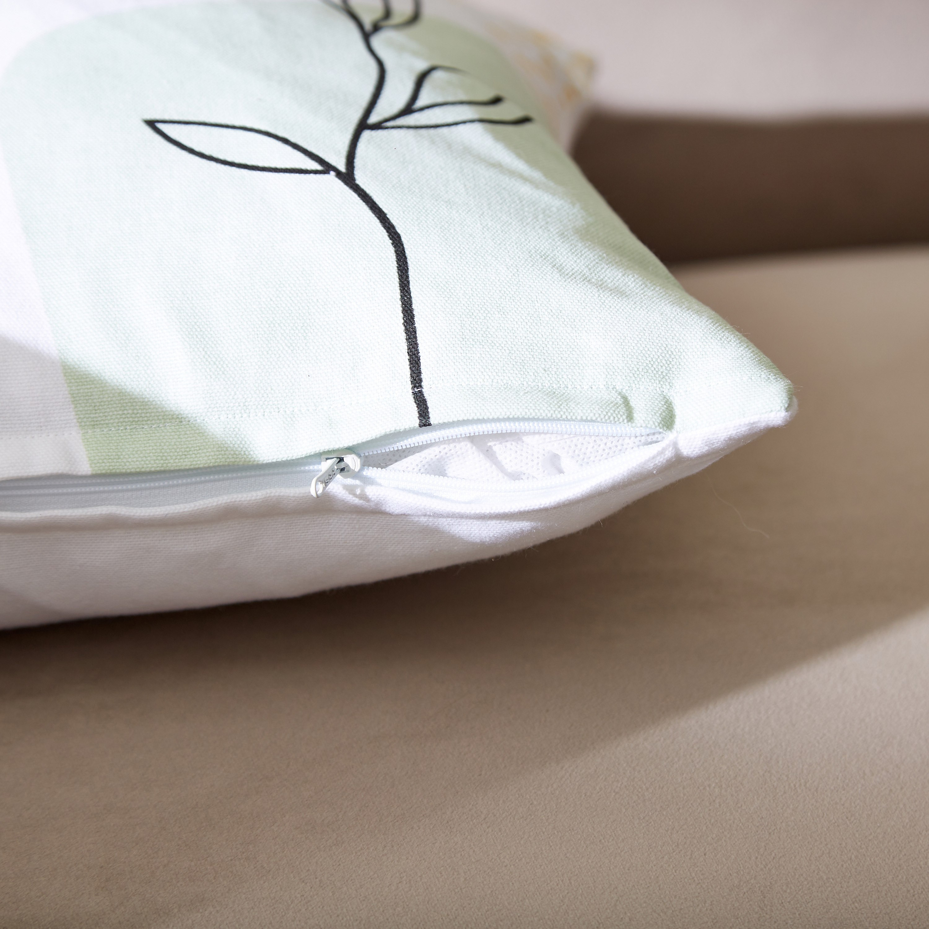 Nova Abstract Floral Print Cushion Cover - 40x40 cm-hbxhomeware-cushionsandcovers-cushioncovers-image-3