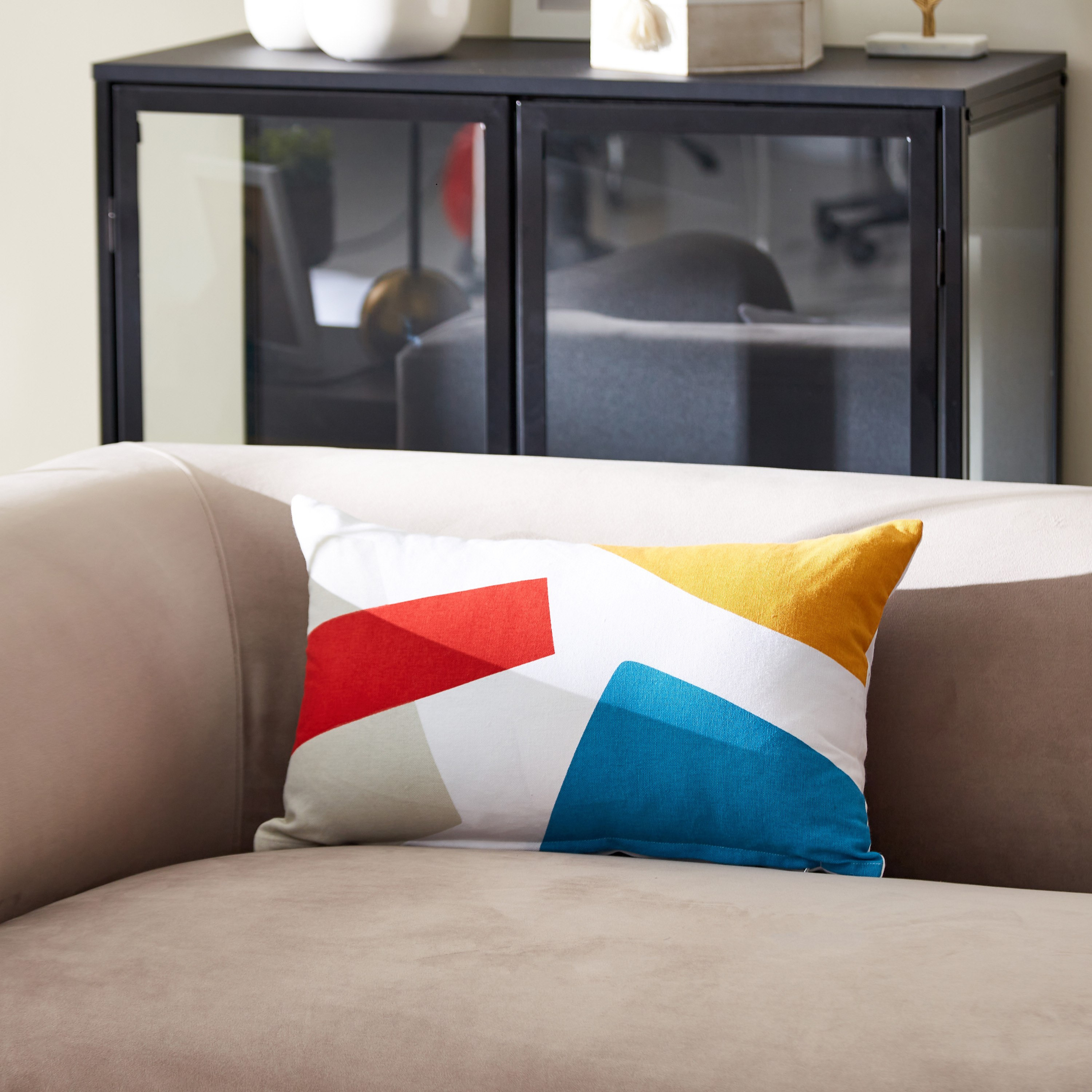 غطاء وسادة بطبعات قوالب ملونة من نوفا - 30x50 سم-hbxhomeware-cushionsandcovers-cushioncovers-image-1