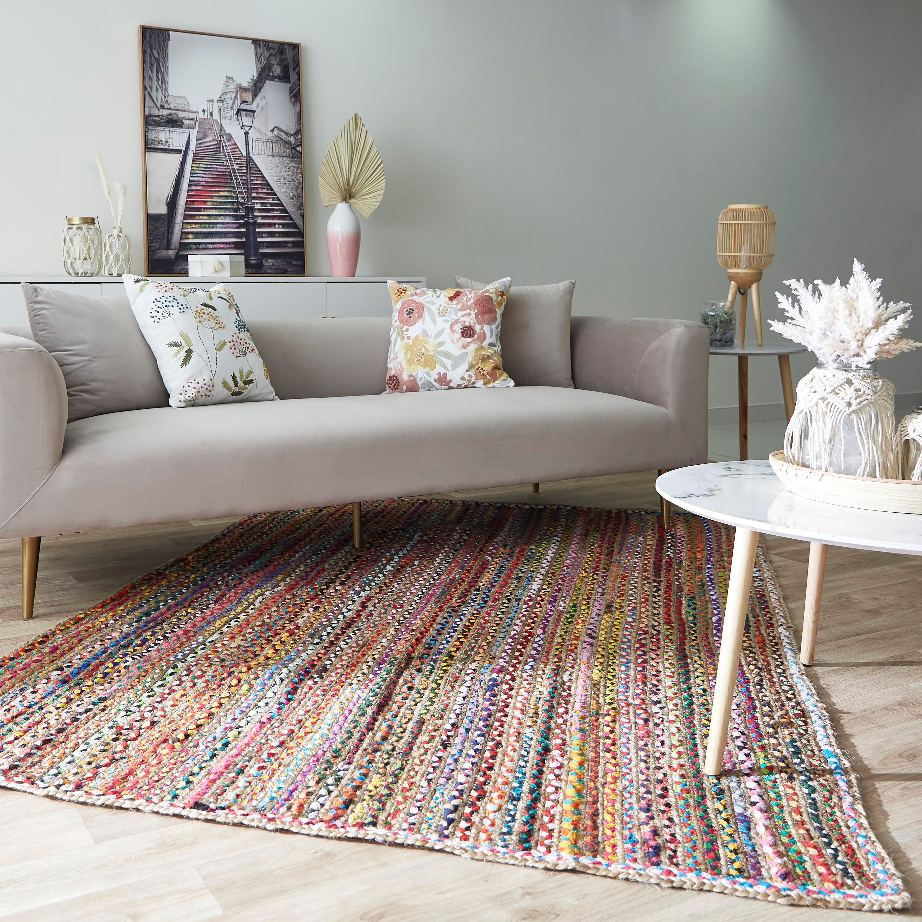 سجادة جوت مصنوعة يدويا من بوهو جويس - 160x230 سم-hbxdecorandfurnishings-floorcoverings-rugs-image-5