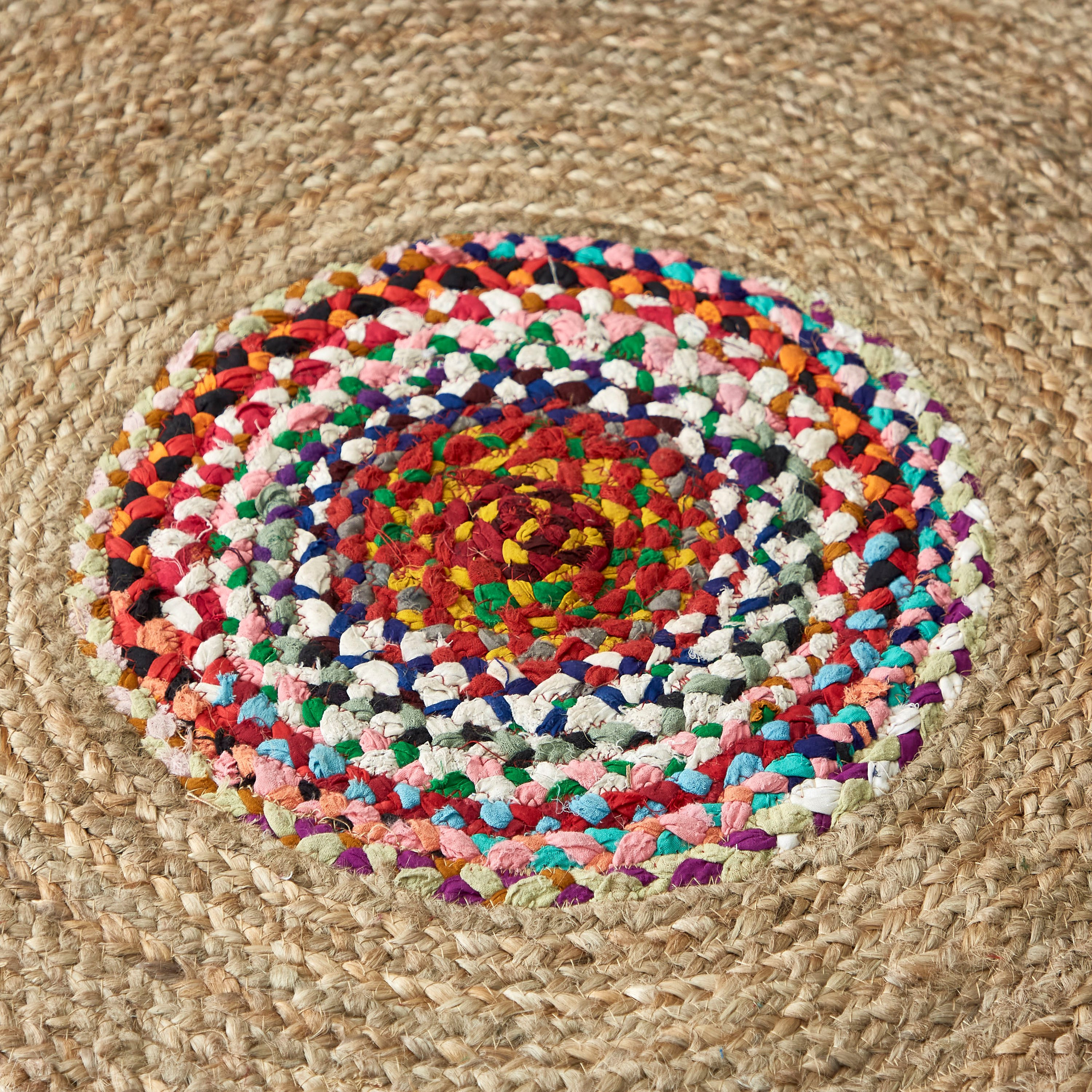 سجادة جوت مصنوعة يدويا من بوهو بيلا - 90 سم-hbxdecorandfurnishings-floorcoverings-rugs-image-3