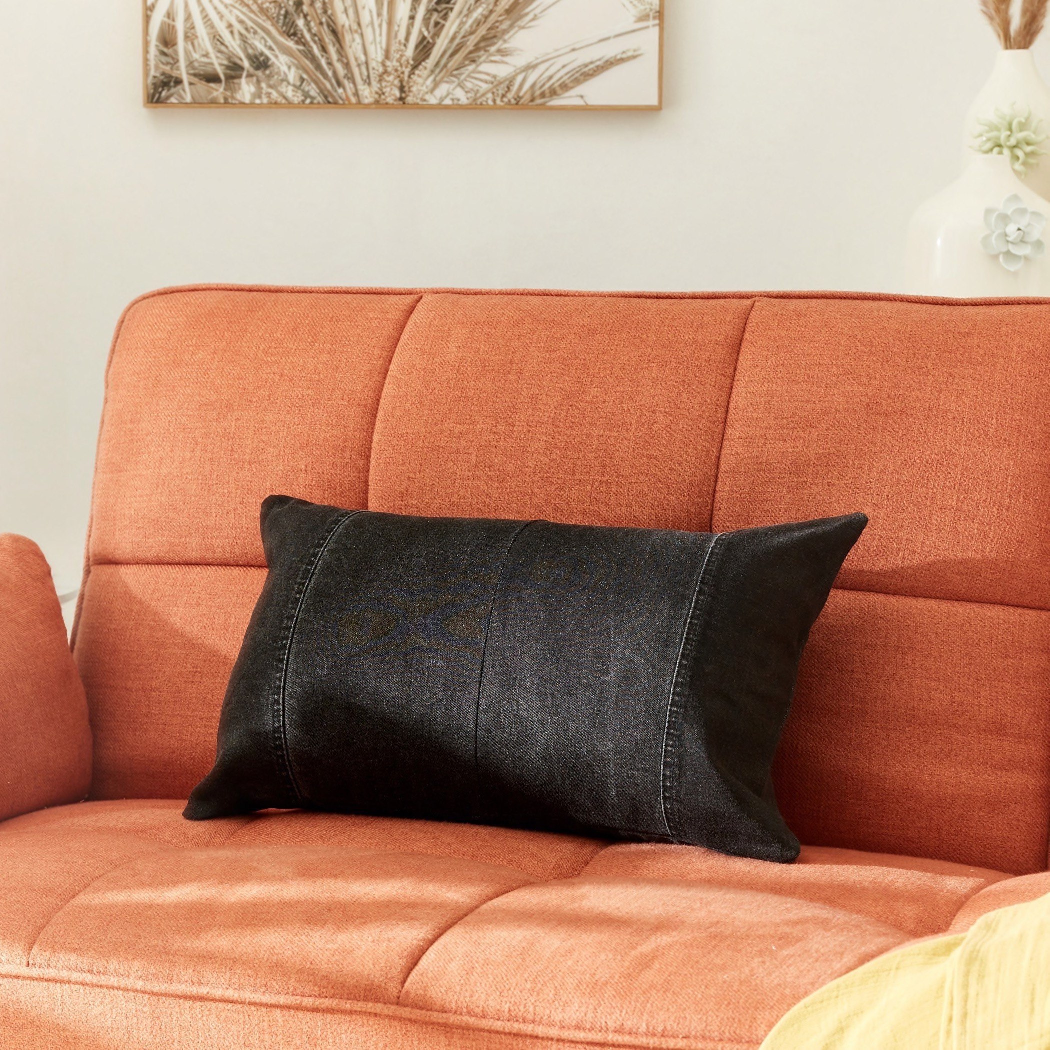 غطاء وسادة دنيم - 30x50 سم-hbxhomeware-cushionsandcovers-cushioncovers-image-1