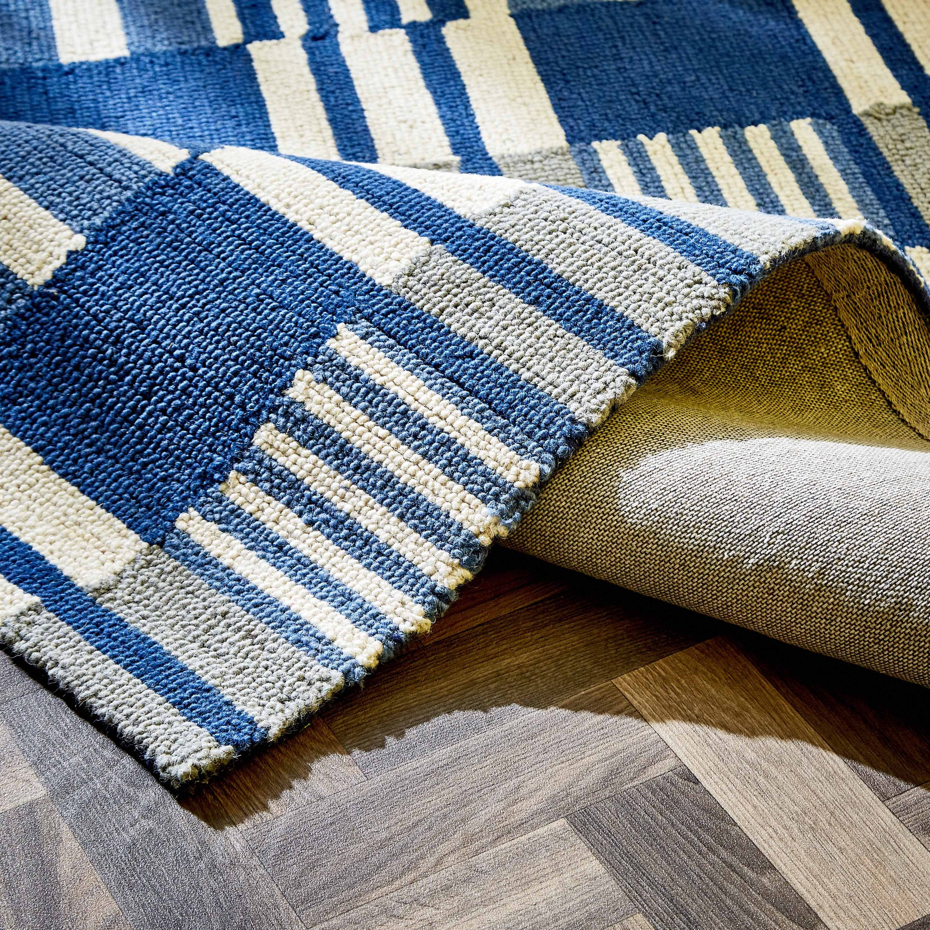 سجادة صوف معنقدة يدويًا من لايجون - 120x170 سم-hbxdecorandfurnishings-floorcoverings-rugs-image-4