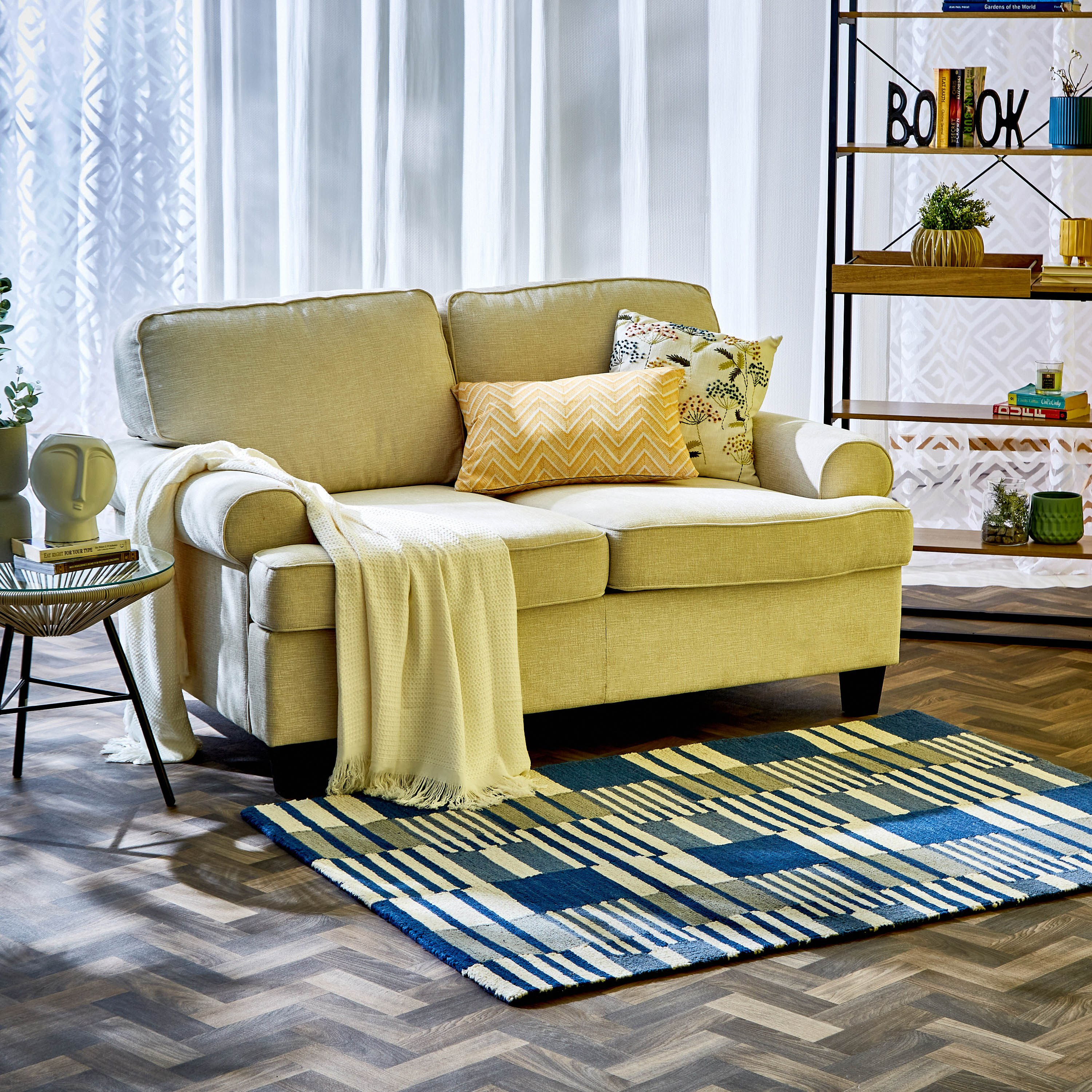 سجادة صوف معنقدة يدويًا من لايجون - 120x170 سم-hbxdecorandfurnishings-floorcoverings-rugs-image-5