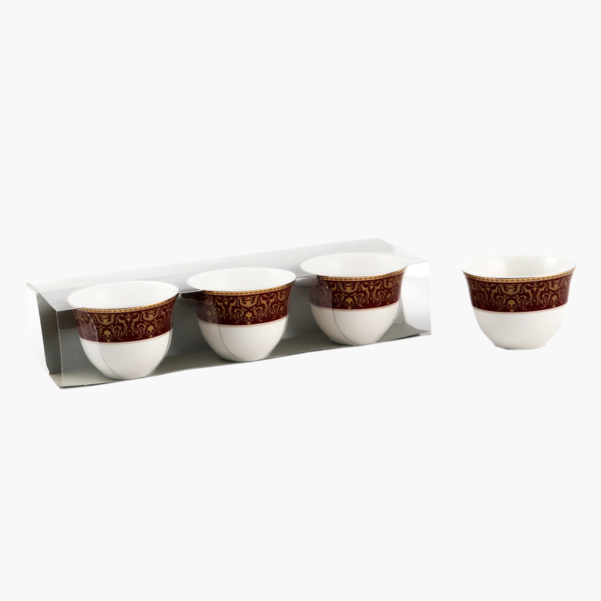 طقم فناجين قهوة بطبعات 6 قطع من تريندي - 70 مل-hbxhomeware-diningandtabletop-coffeeandteasets-image-4